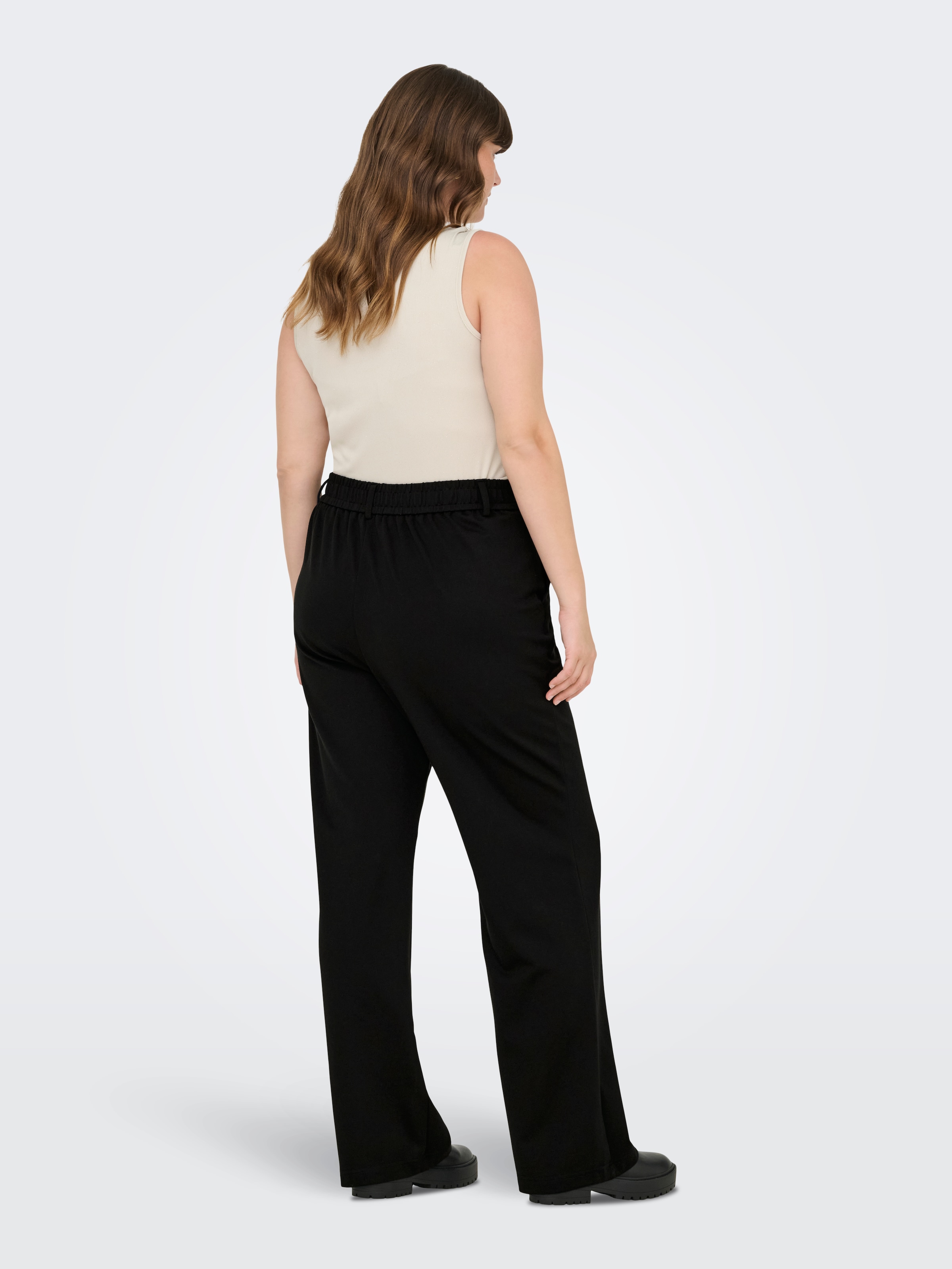 ONLY CARMAKOMA Anzughose »CARGOLDTRASH LIFE MW STRAIGHT PANT NOOS«