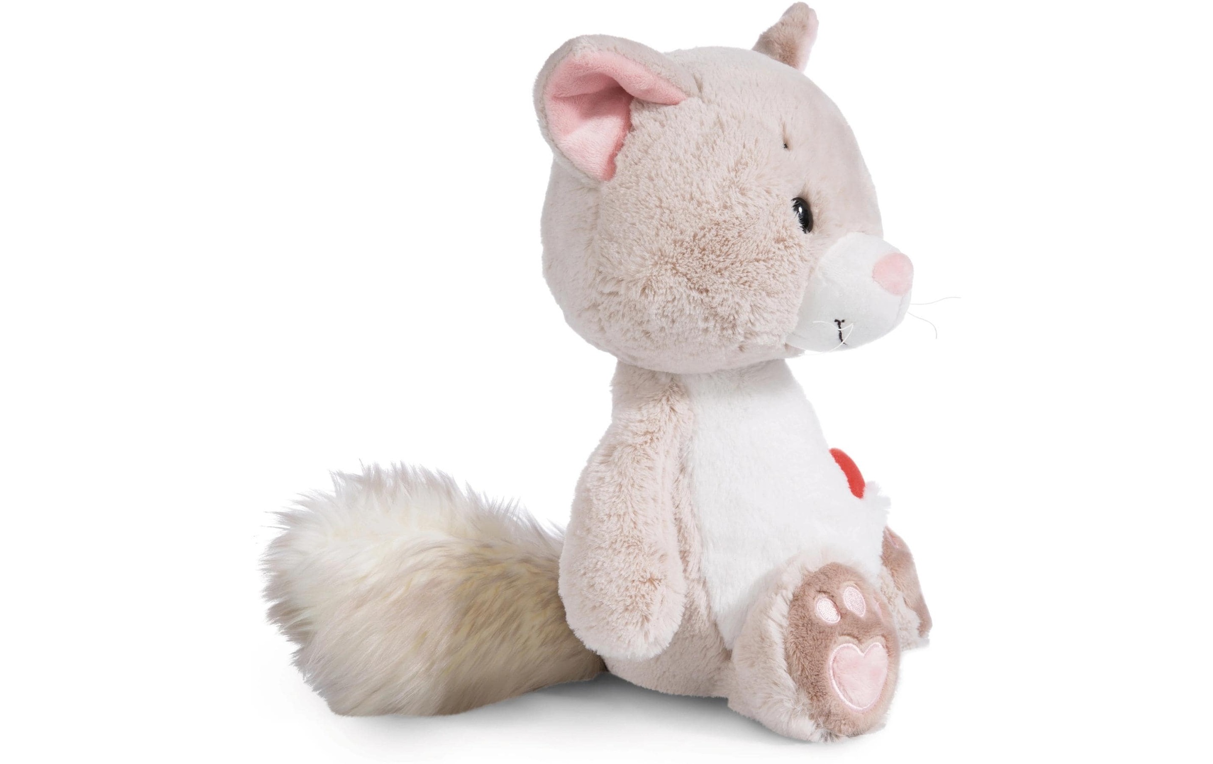 Plüschfigur »Nici Green Love Katze flauschig 25 cm Schlenker«
