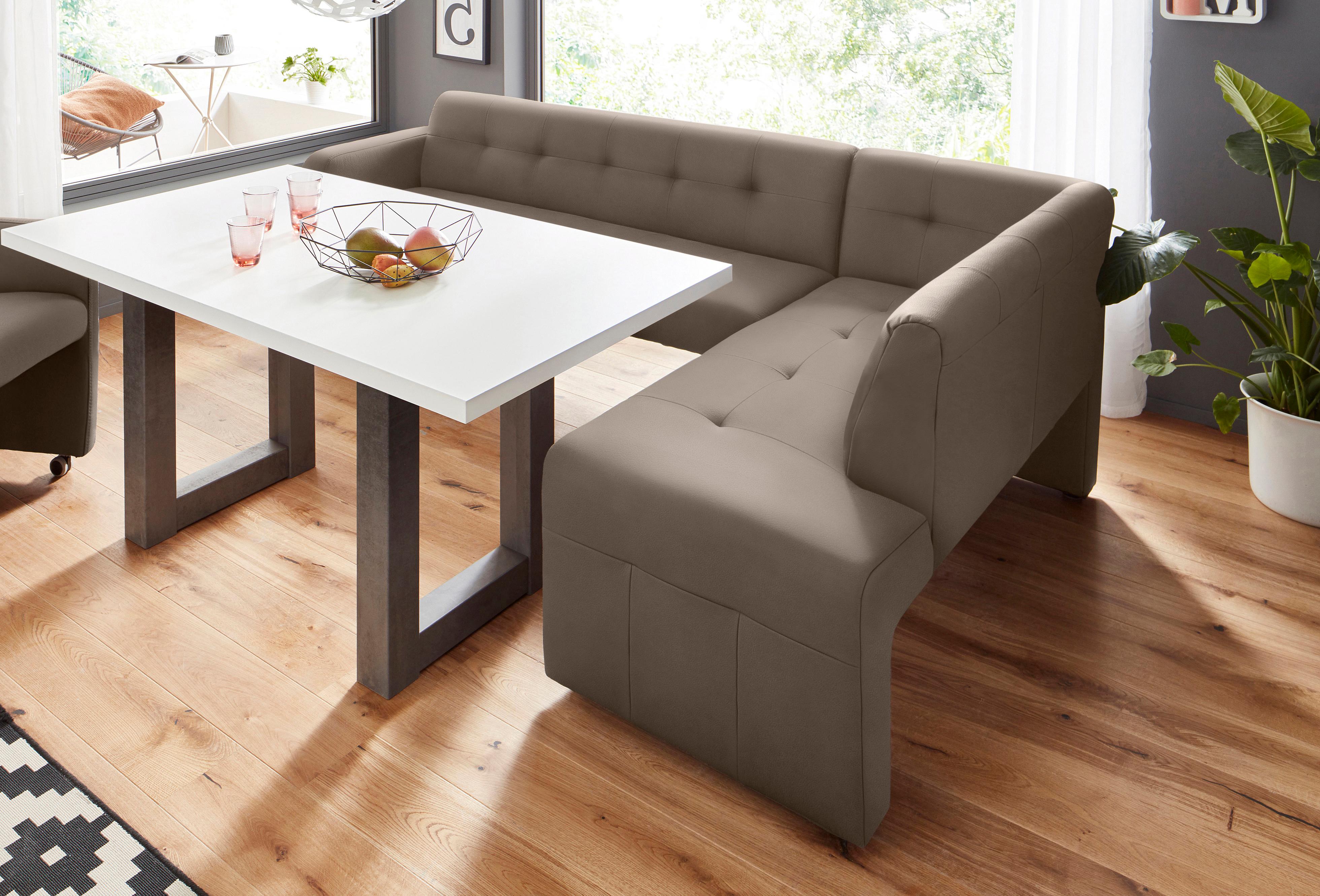 exxpo - sofa fashion Eckbank "Barista" Frei im Raum stellbar