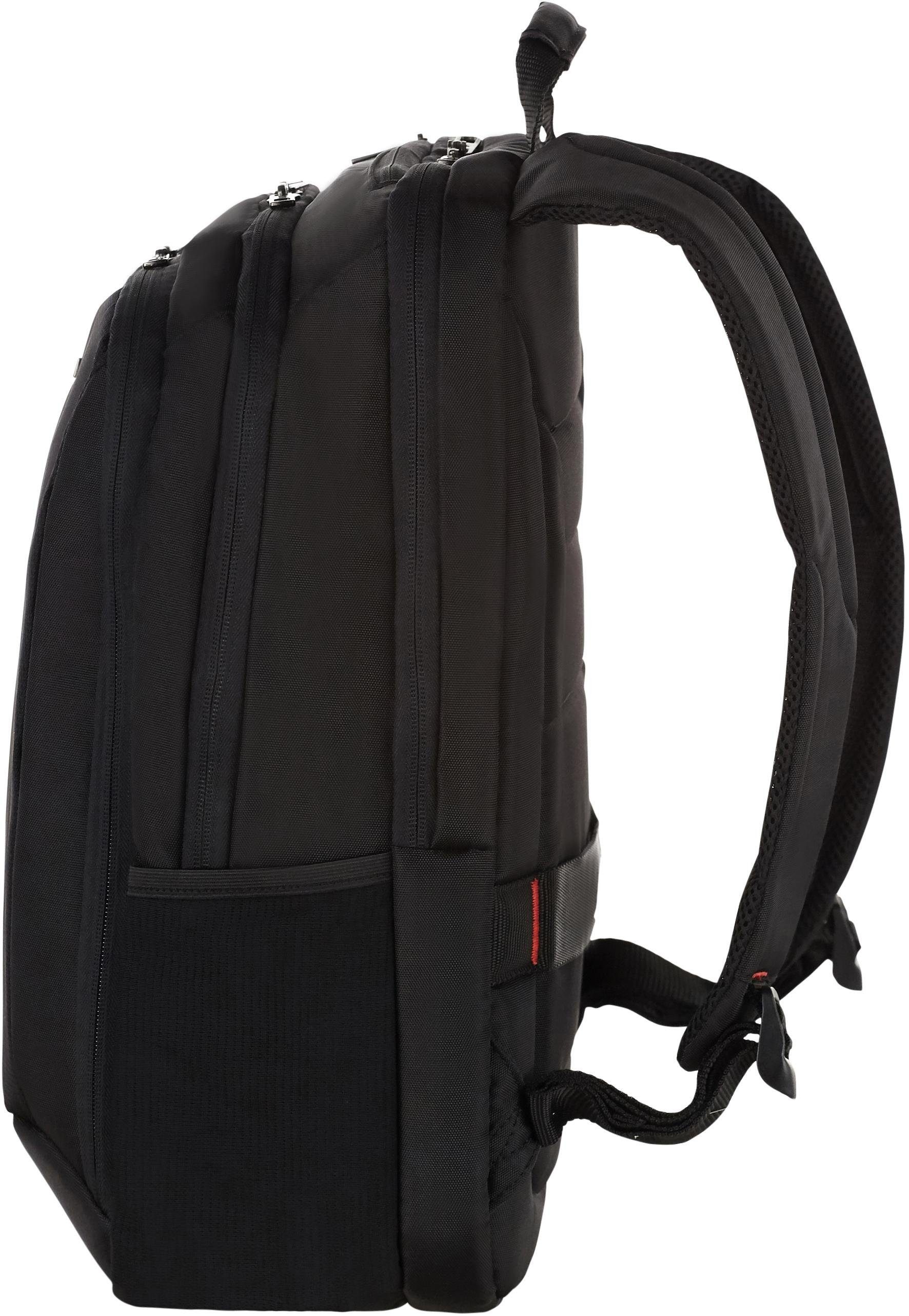 Samsonite Laptoprucksack »Guardit 2.0, black, M«, Freizeitrucksack Schulrucksack Cityrucksack Arbeitsrucksack