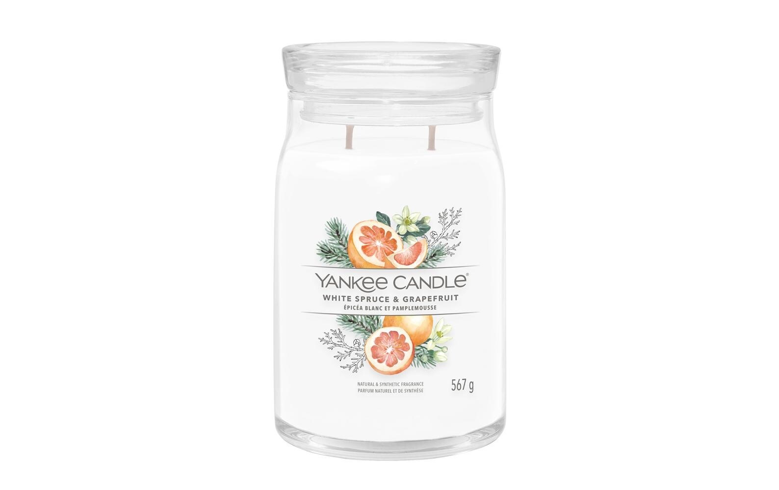 Duftkerze »White Spruce & Grapefruit Signature Large Jar«