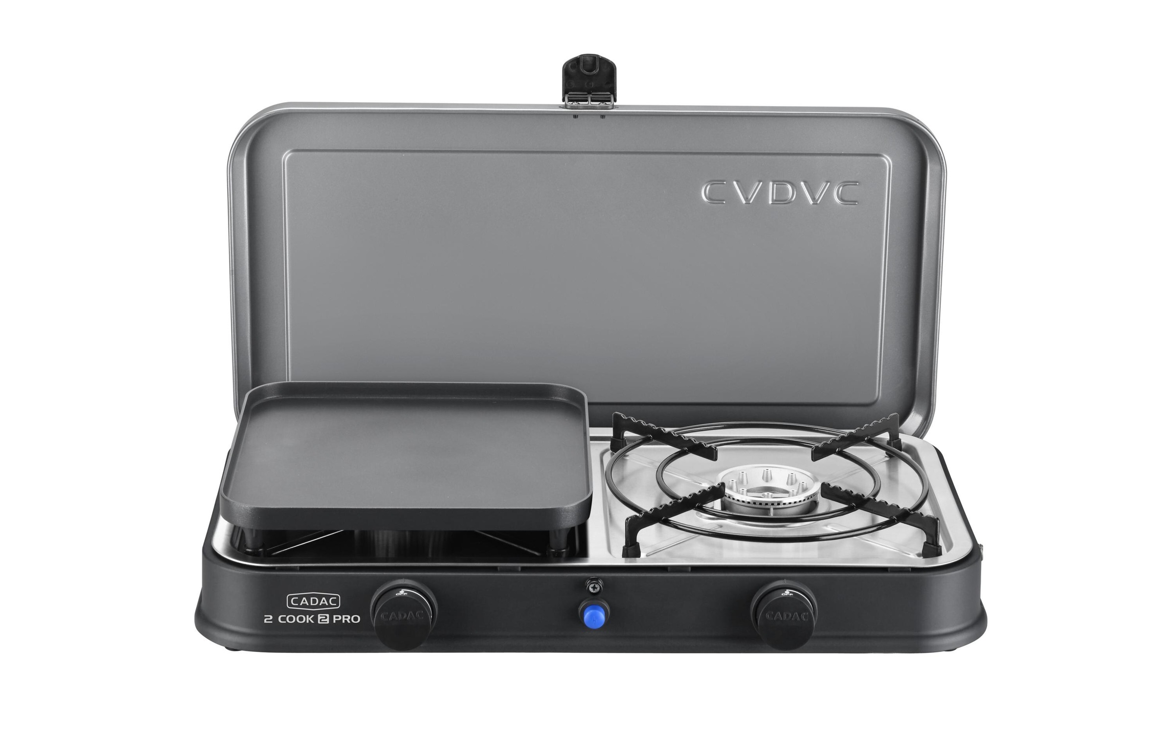 Gaskocher »2-Cook 2 Pro Deluxe«, Edelstahl, 32 cm
