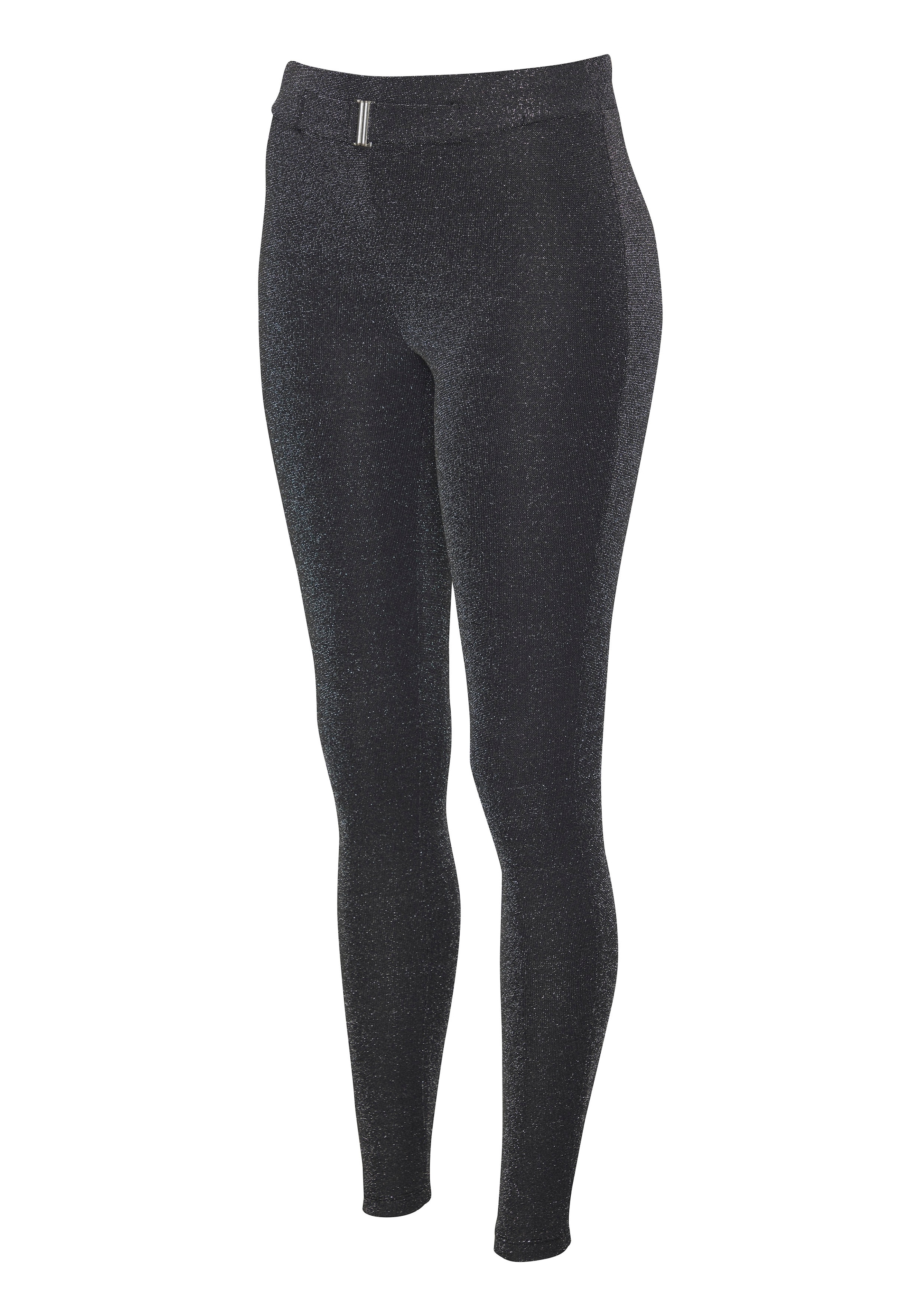 LASCANA Leggings, vorne mit angesetztem Gürtel