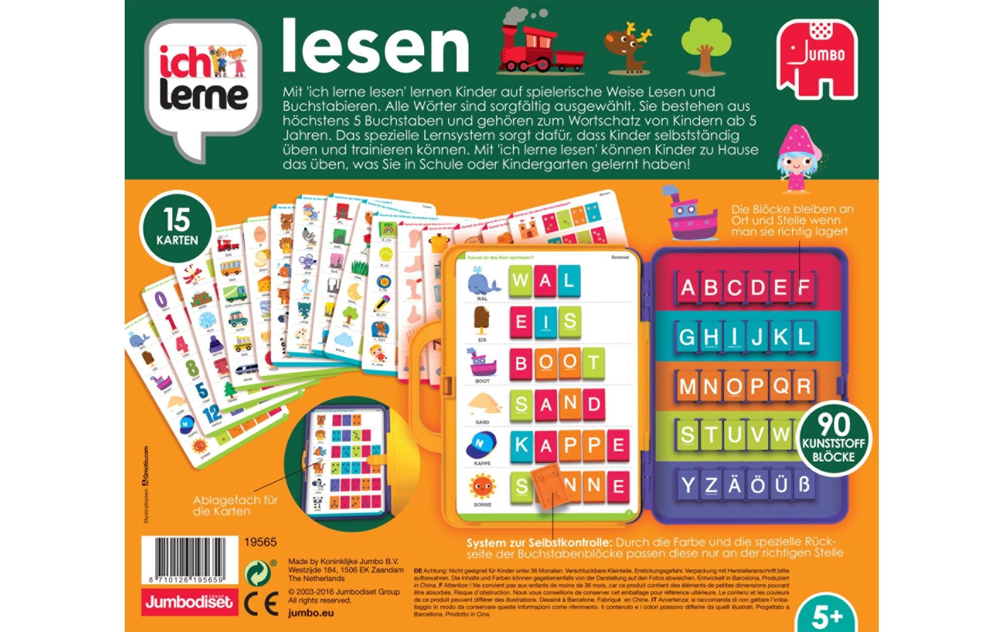 Spiel »Jumbo Ich lerne Lesen,«
