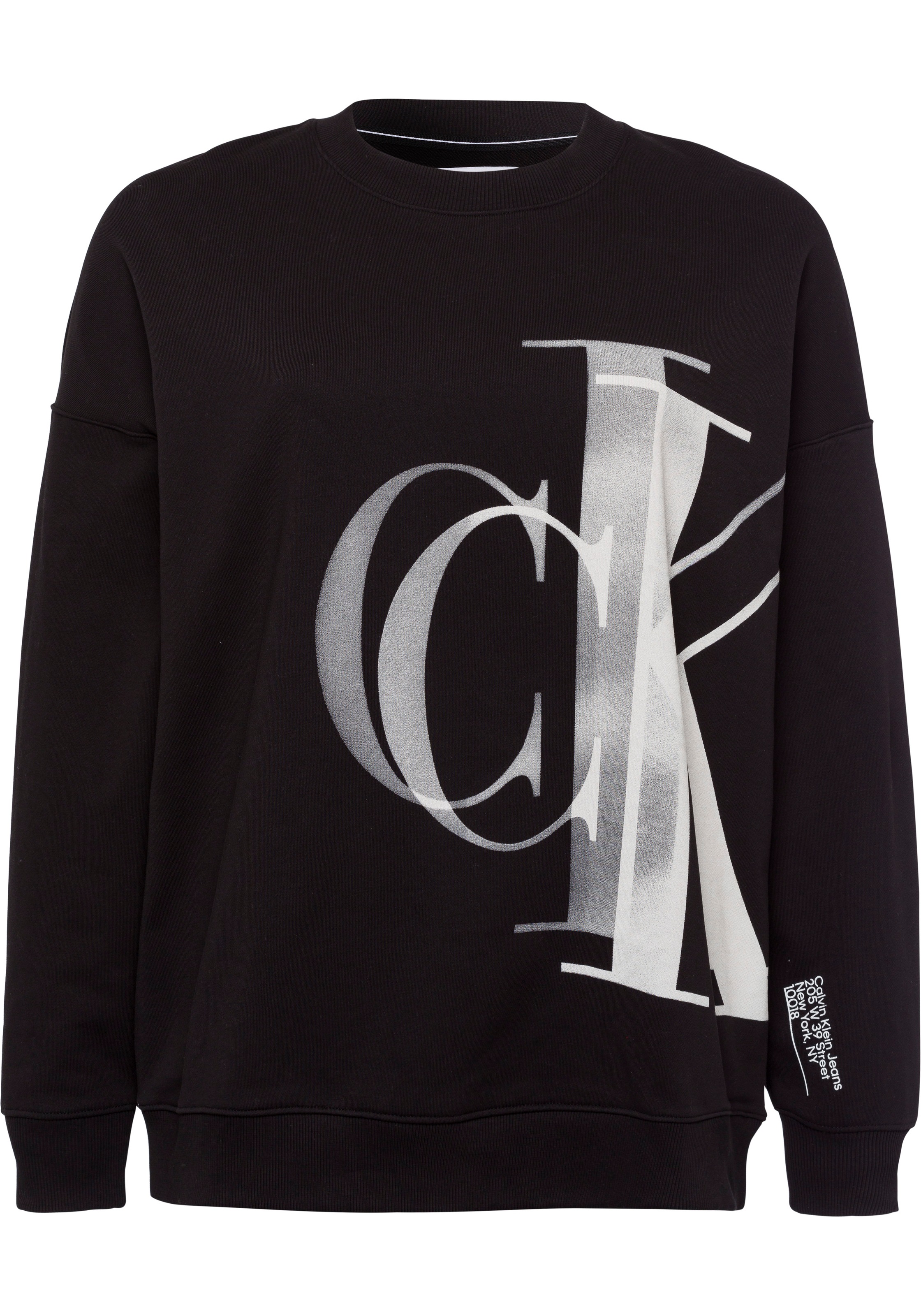 Calvin Klein Jeans Plus Sweater, Schulternähten online tlg.), lässig (1 überschnittenen bestellen | mit Jelmoli-Versand