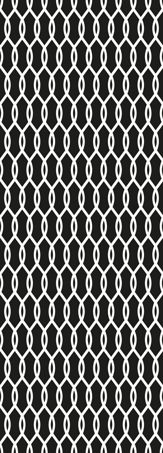 queence Vinyltapete "Louis" 3D-Optik Motiv bedruckt clean glatt 90x250cm, selbstklebend, kinderleichte Anbringung, Sticker