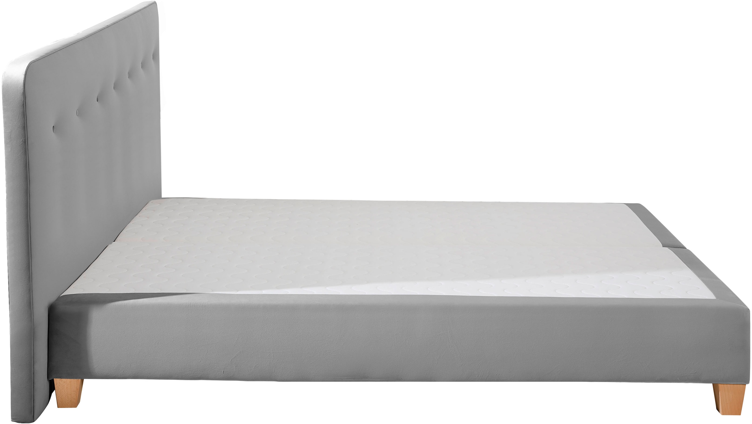 Home affaire Boxspringbett »Fargo«, in Überlänge 220 cm, mit Topper, 3 Ausführungen, 4, Breiten