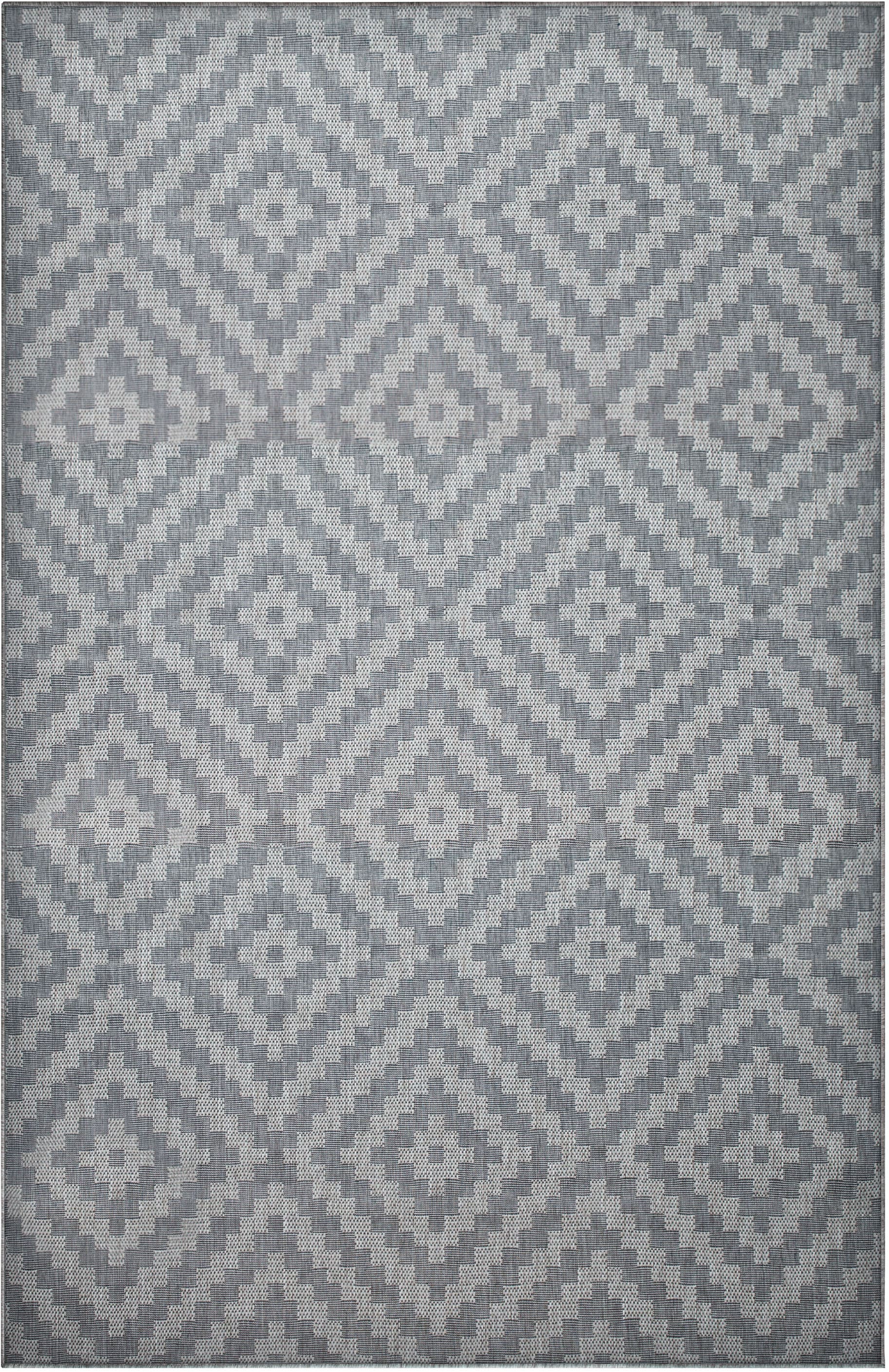 my home Teppich »Cordoba auch als Läufer erhältlich«, rechteckig, 3 mm Höhe, In- und Outdoor geeignet, Sisal-Optik, Wetterfest & UV-beständig, Boho