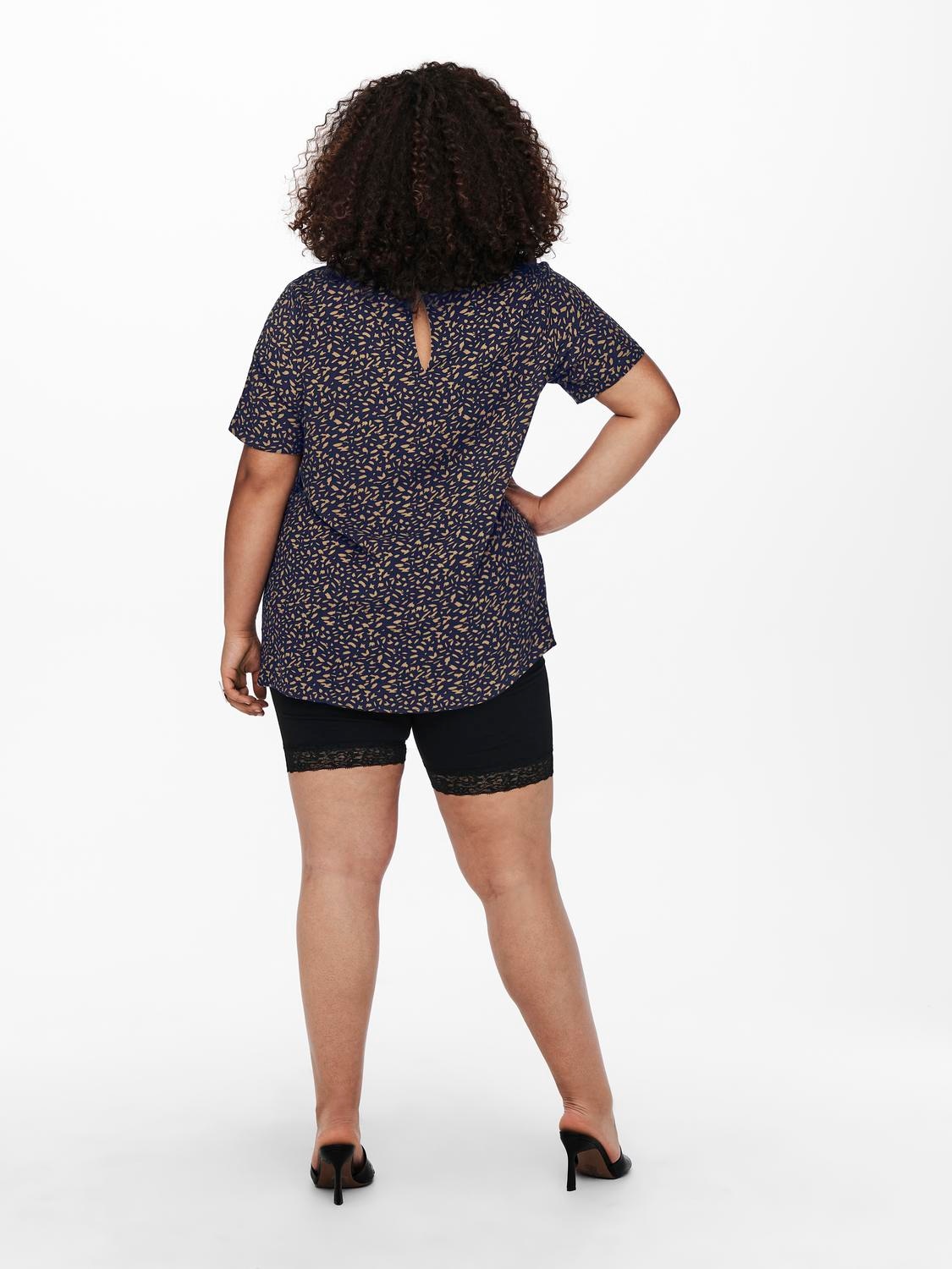 ONLY CARMAKOMA Radlerhose »CARTIME LIFE SHORTS LIFE WITH LACE NOOS«