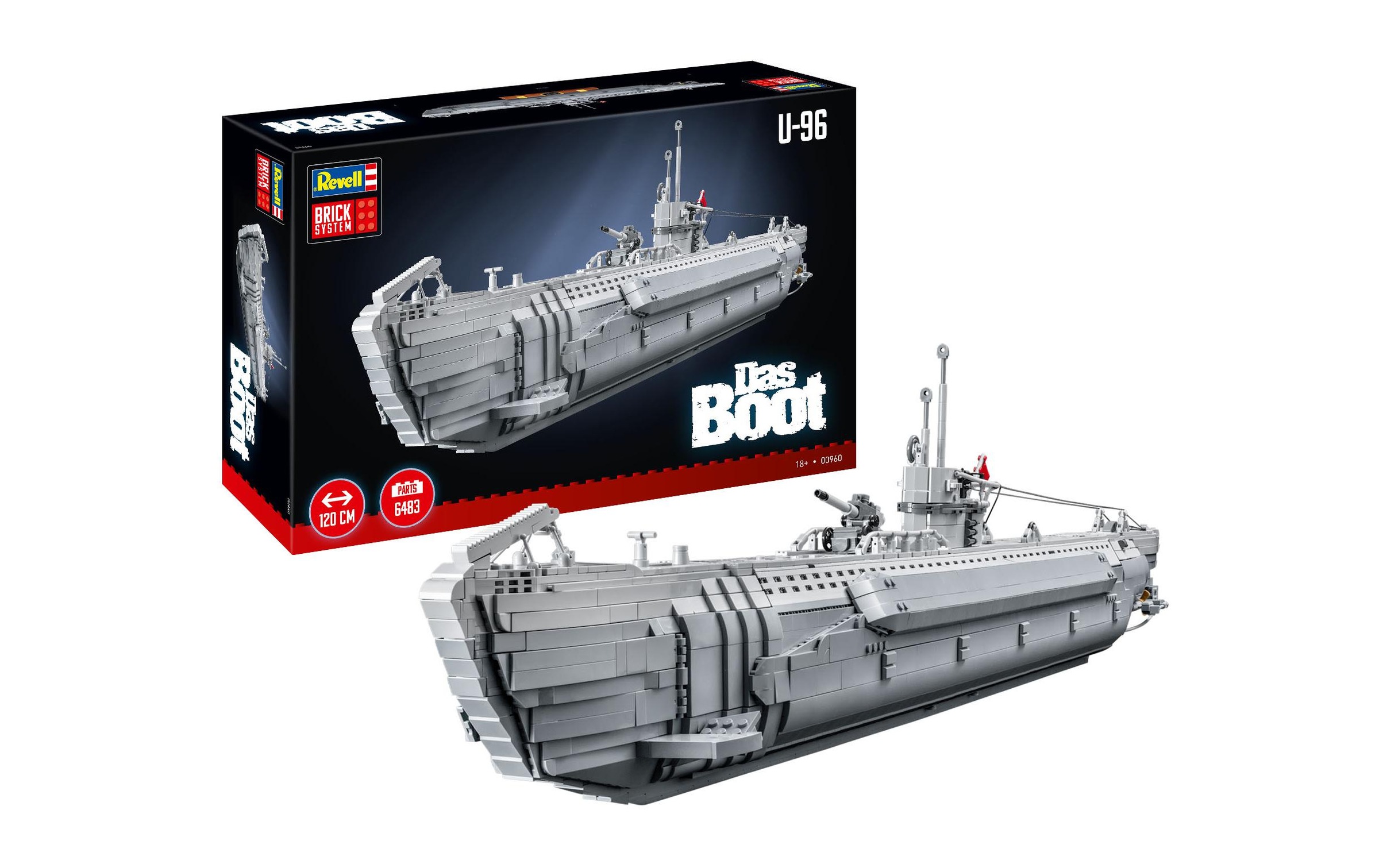 Revell Konstruktionsspielsteine "Revell Brick System, U-Boot U-96 aus "Das Boot""