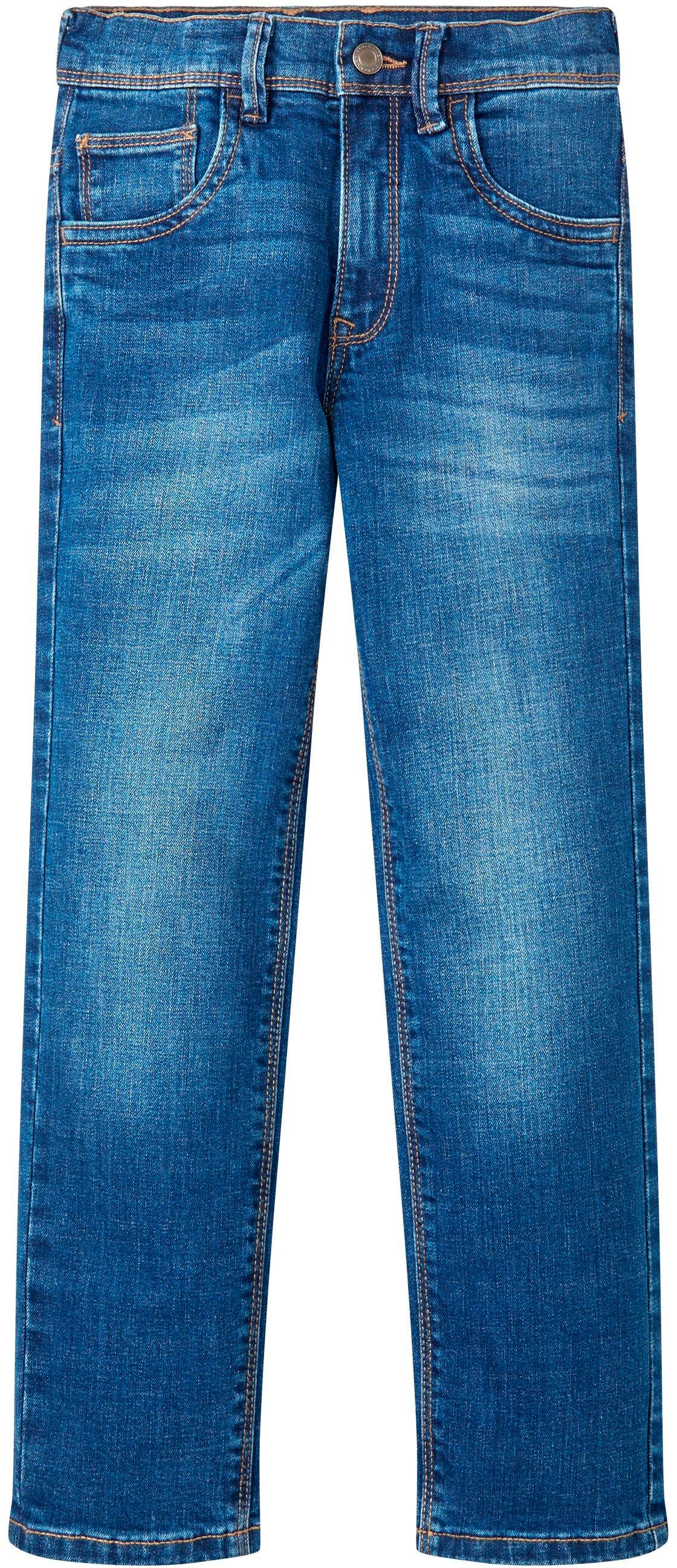 Slim-fit-Jeans »Tim«, und TOM mit kaufen Knopf- TAILOR Reissverschluss