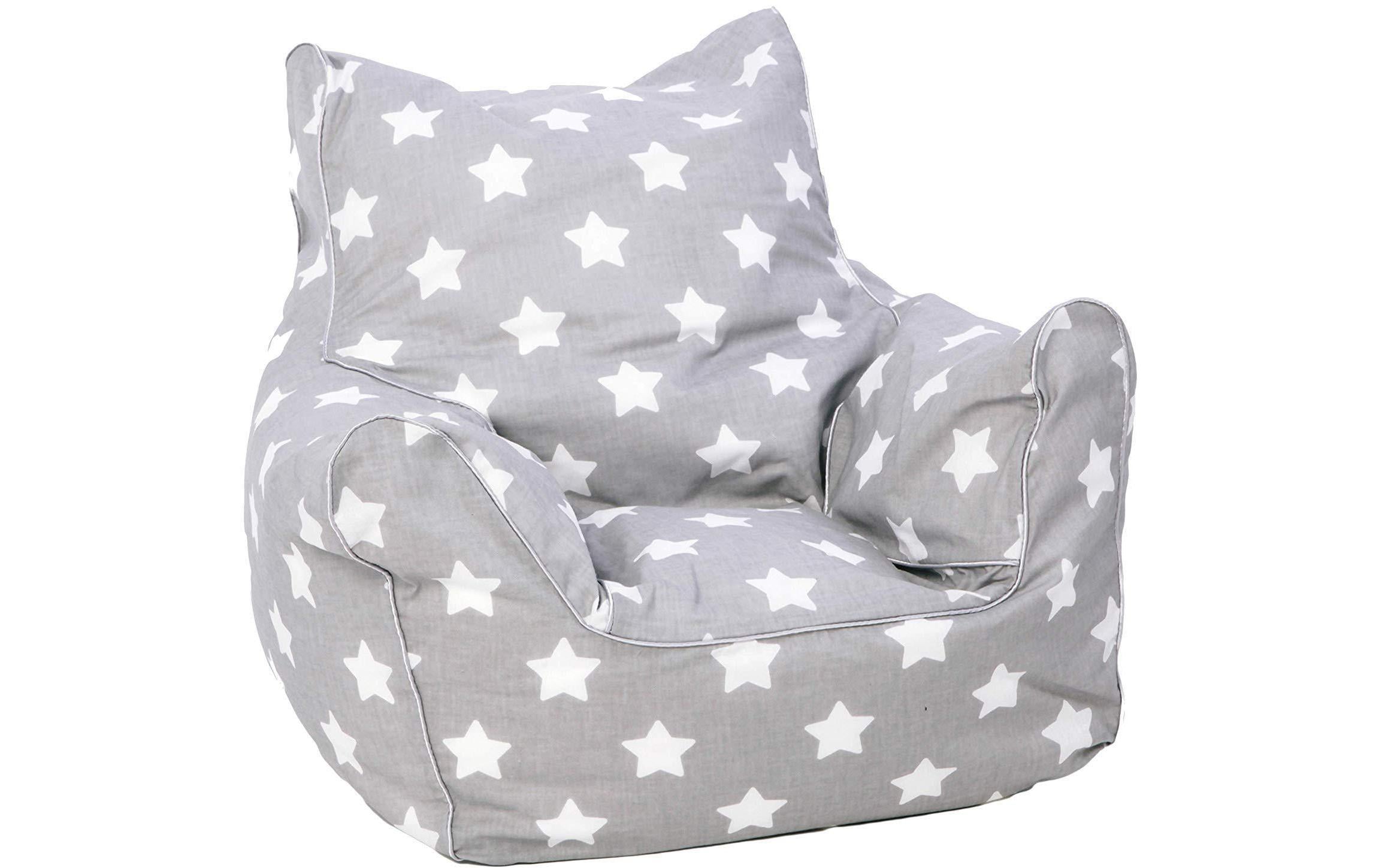 Kinder im White »Grey für Stars«, Jelmoli-Online ❤ Sitzsack Knorrtoys® Shop entdecken