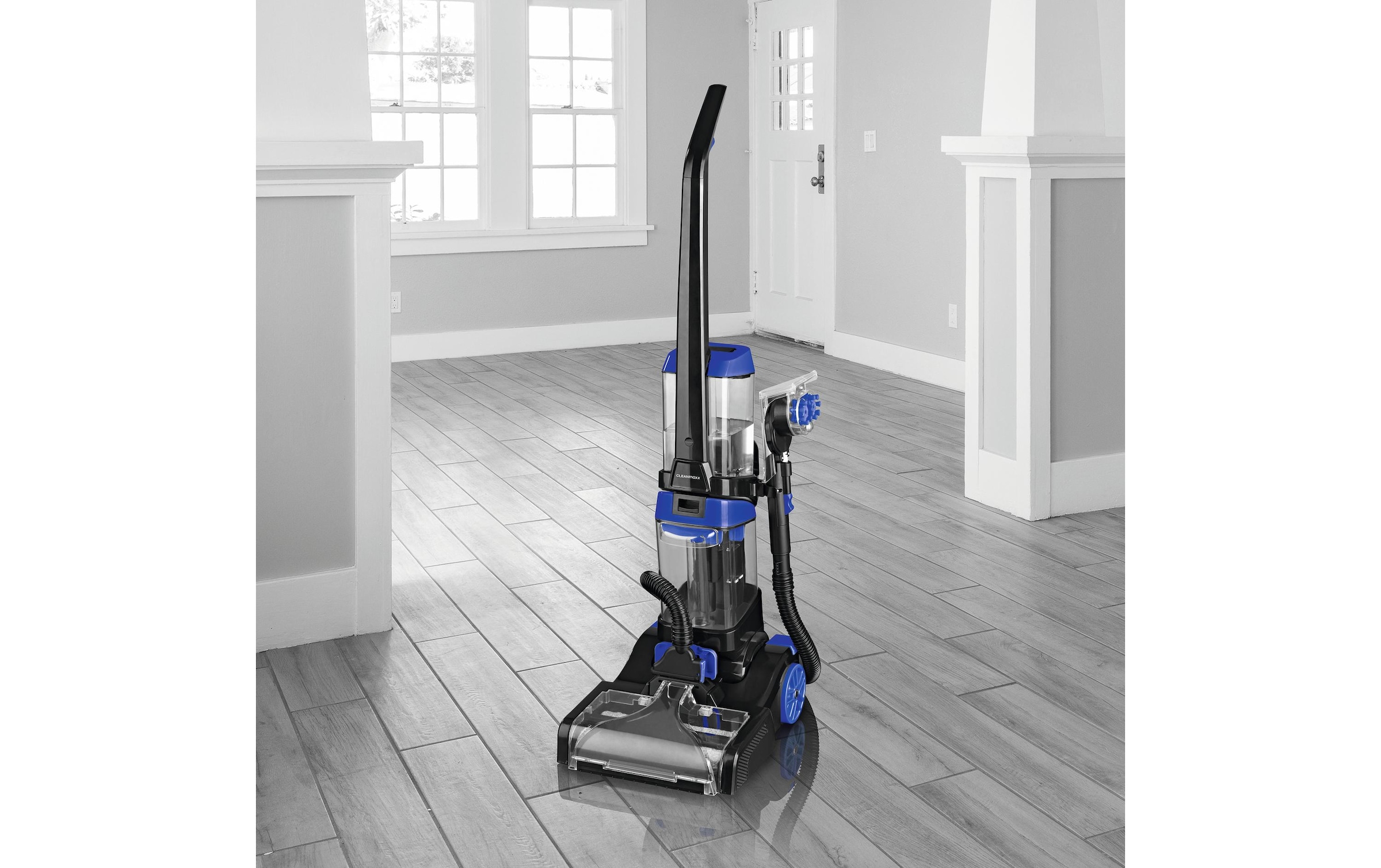 CLEANmaxx Teppichreinigungsgerät »Professional 800 W, Schwarz/Blau«