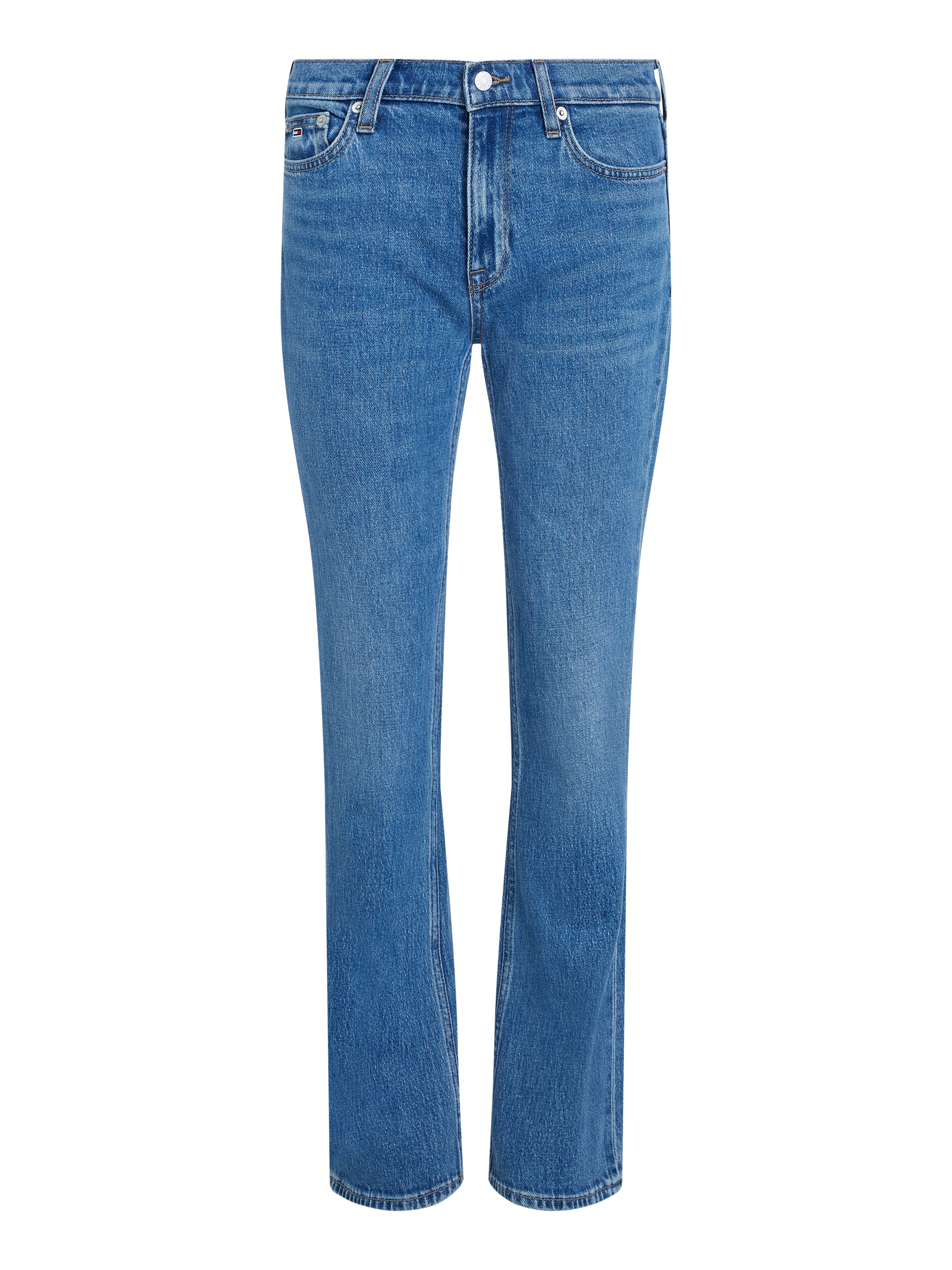Tommy Jeans Bootcut-Jeans »MADDIE MD BC DH5161«, mit Logo-Badge und Stickereien