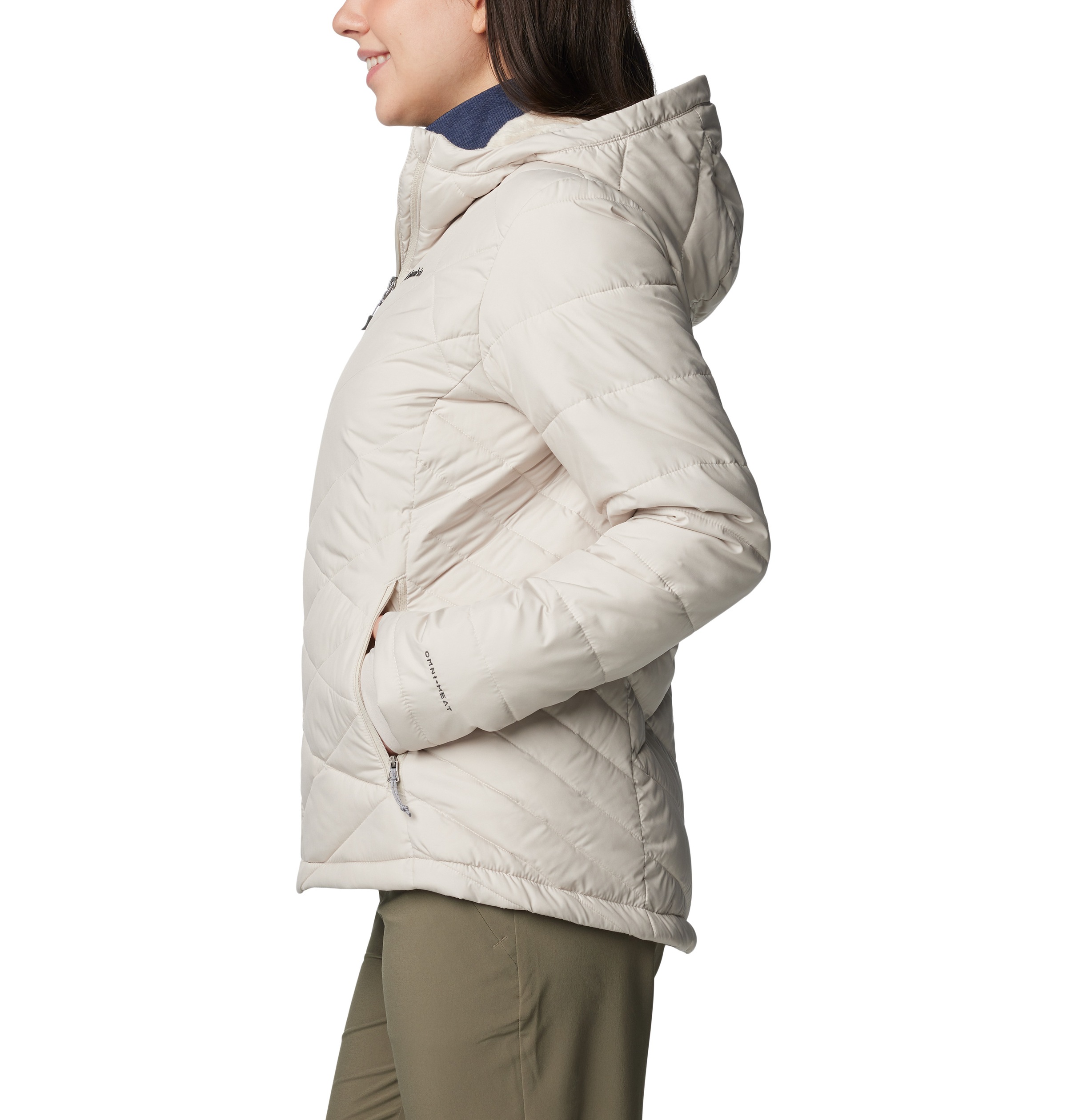 Columbia Steppjacke »HEAVENLY HOODED JACKET«, (1 St.), mit Kapuze