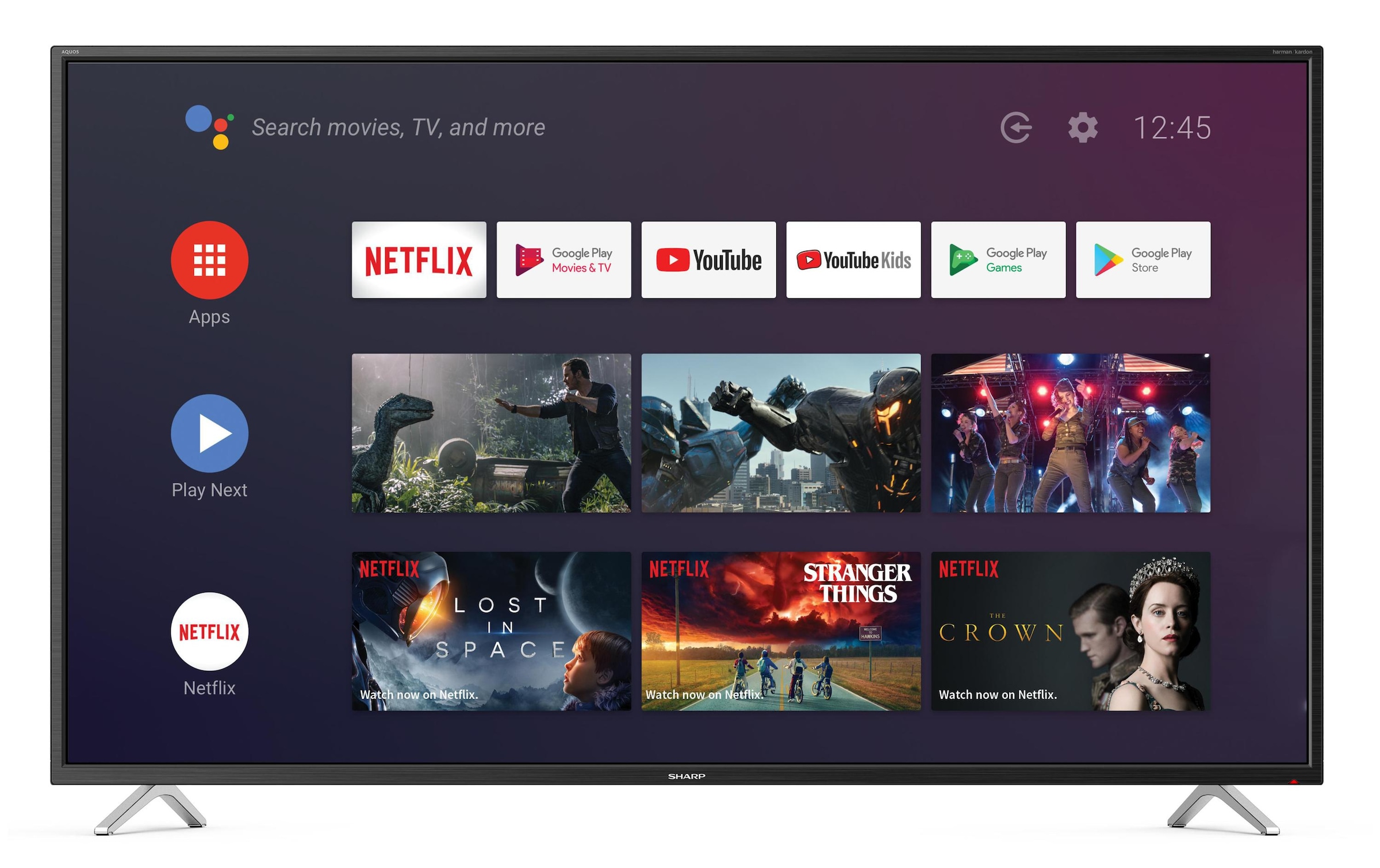 Sharp LCD-LED Fernseher »55BL2EA«