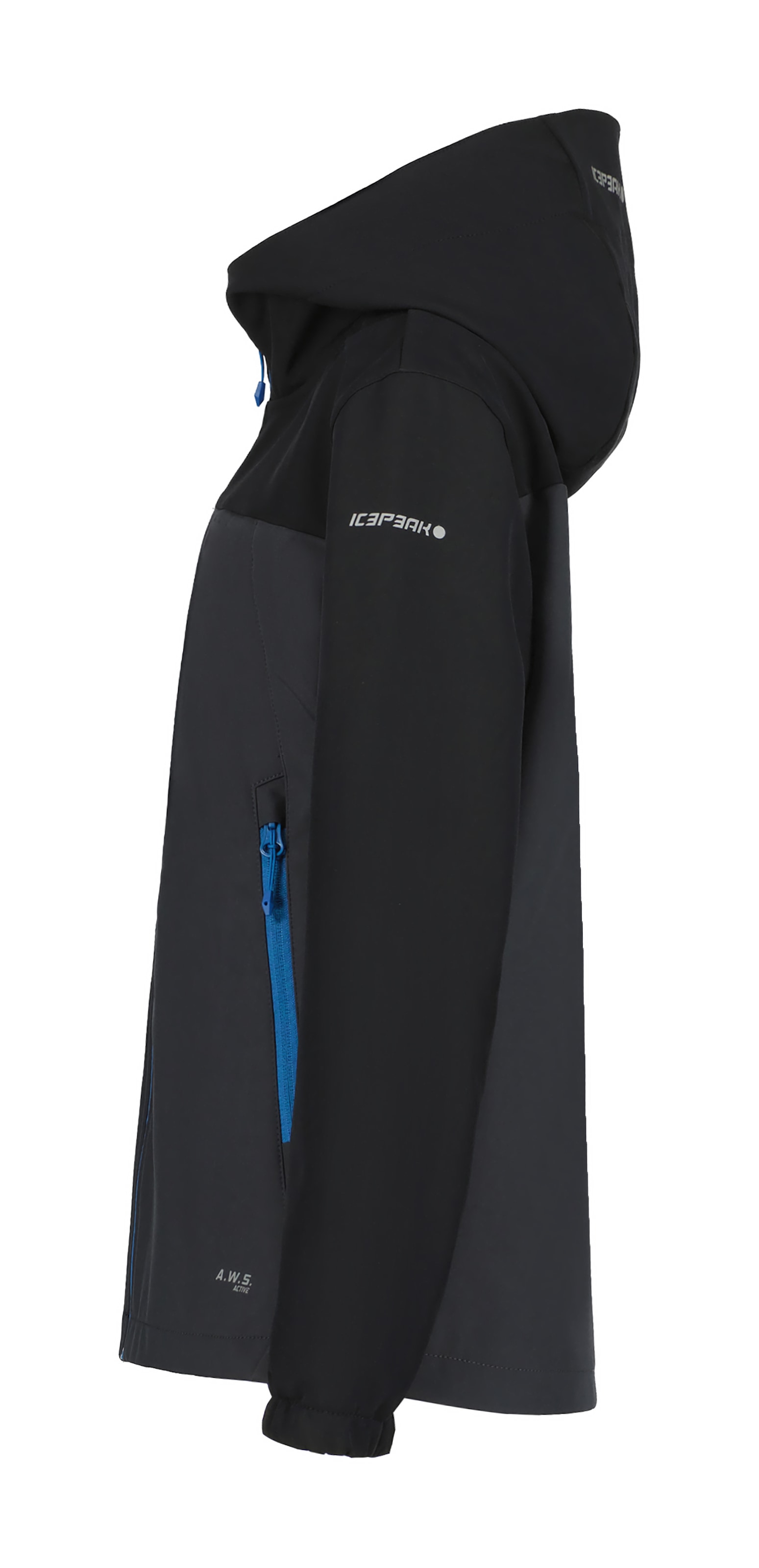 Icepeak Softshelljacke »KLINE«, (1 St.), mit Kapuze