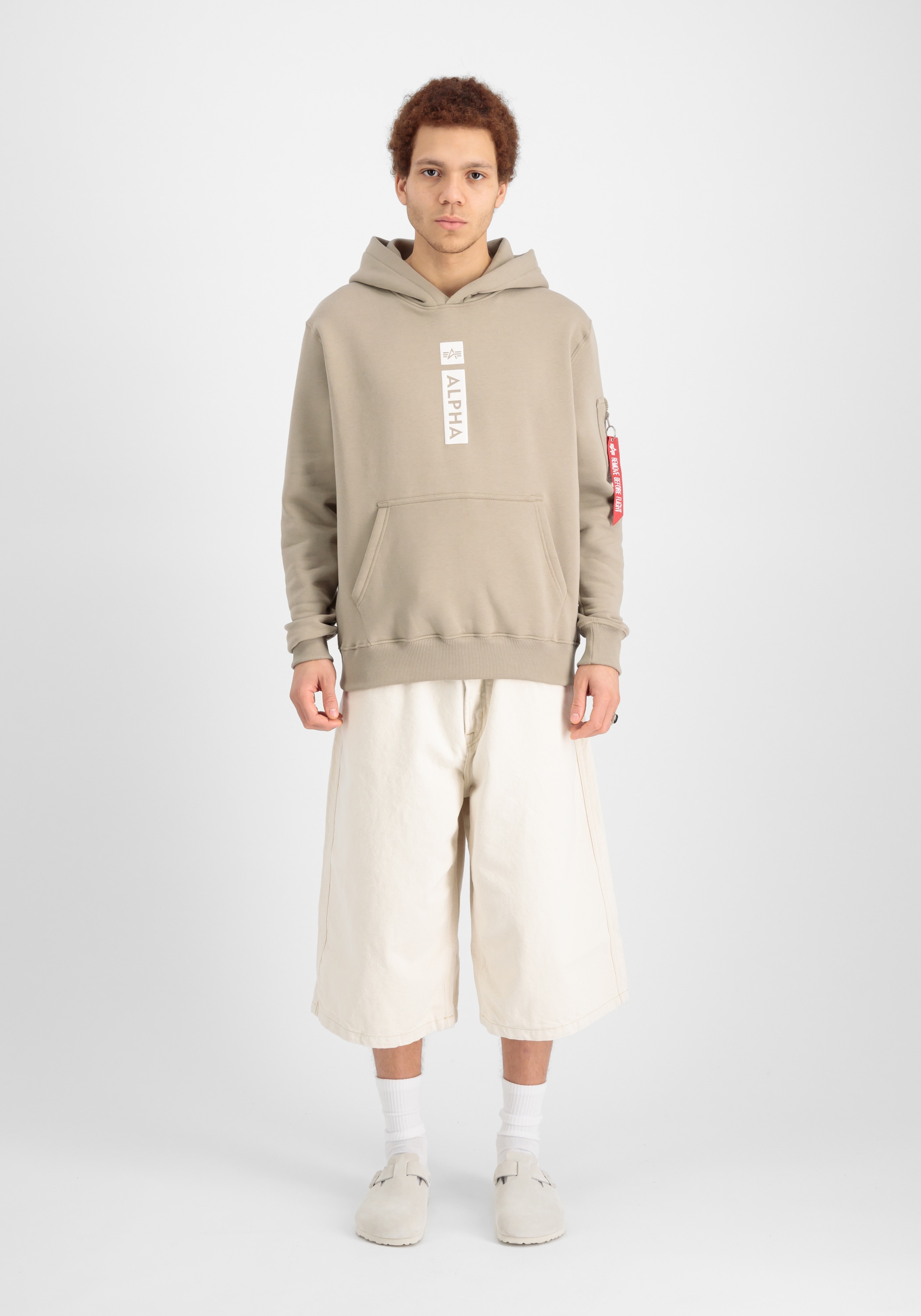 Alpha Industries Hoodie »Alpha Industries Men - Hoodies Alpha Puff Print Hoodie«