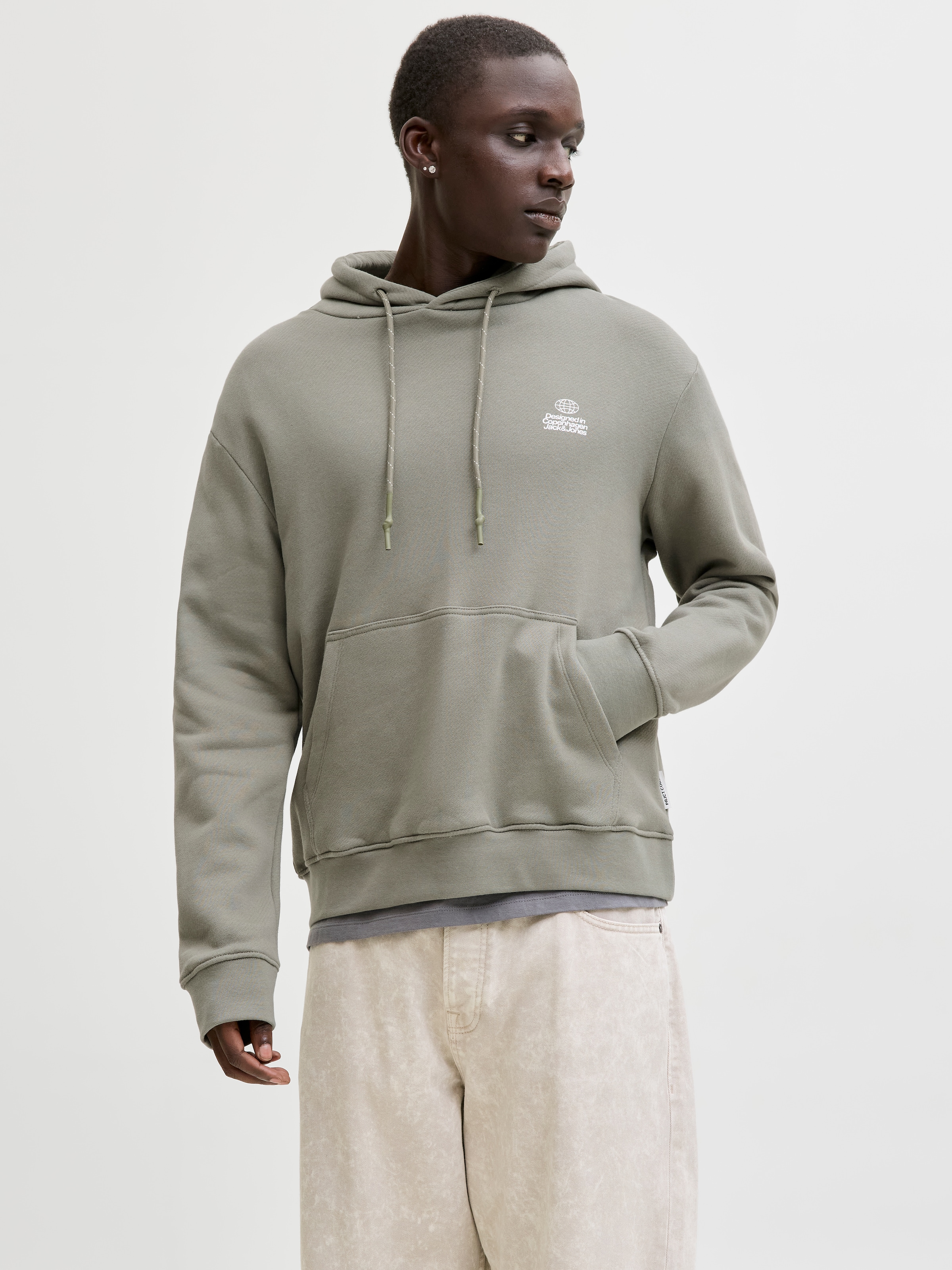 Jack & Jones Kapuzensweatshirt "JCOFLARE BACK PHOTO PRINT SWEAT HOOD"