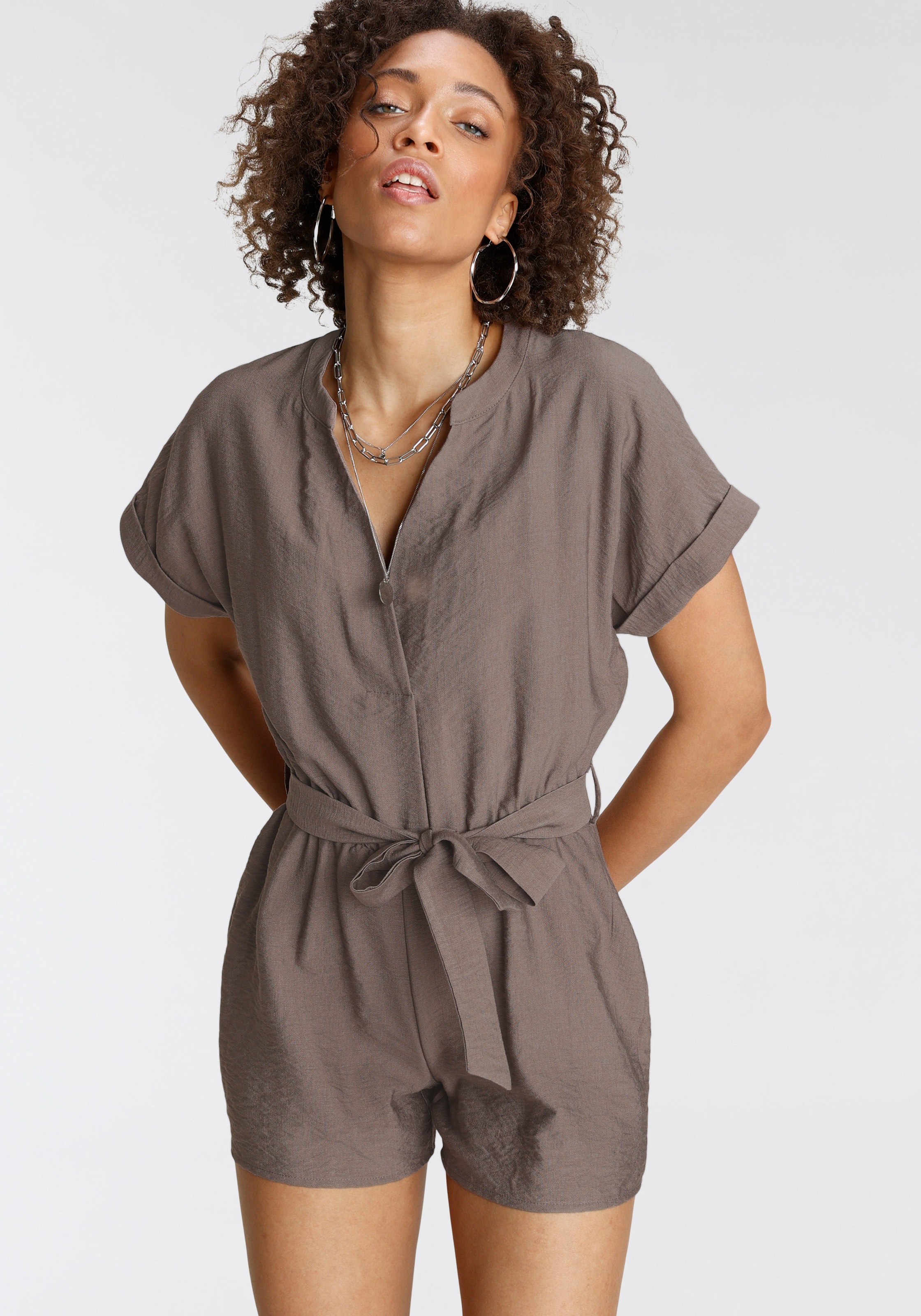 Tamaris Jumpsuit, mit Bindegürtel - NEUE KOLLEKTION kaufen