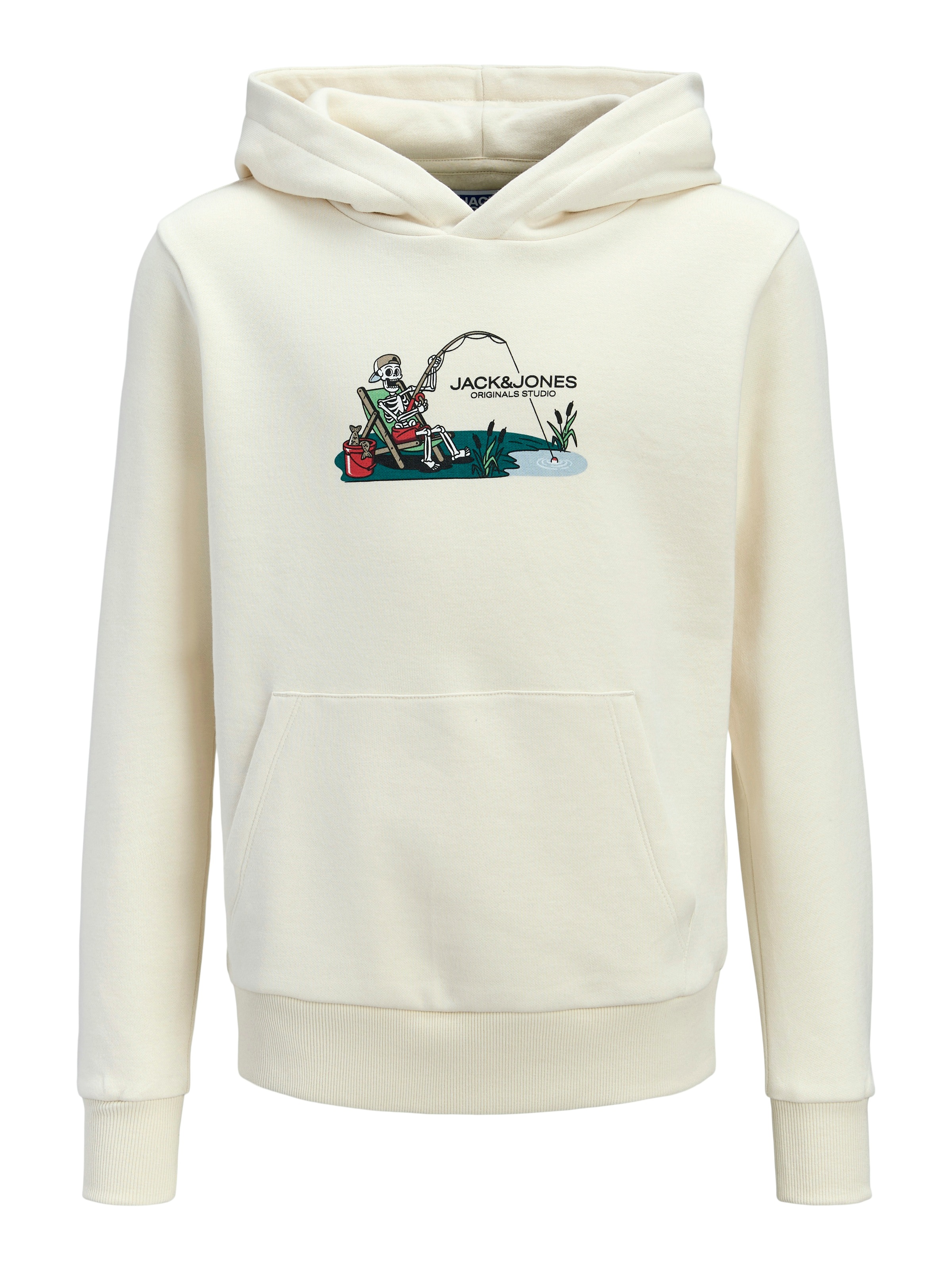 Jack & Jones Junior Kapuzensweatshirt »JORSKULL NATURE SWEAT HOOD SN JNR«