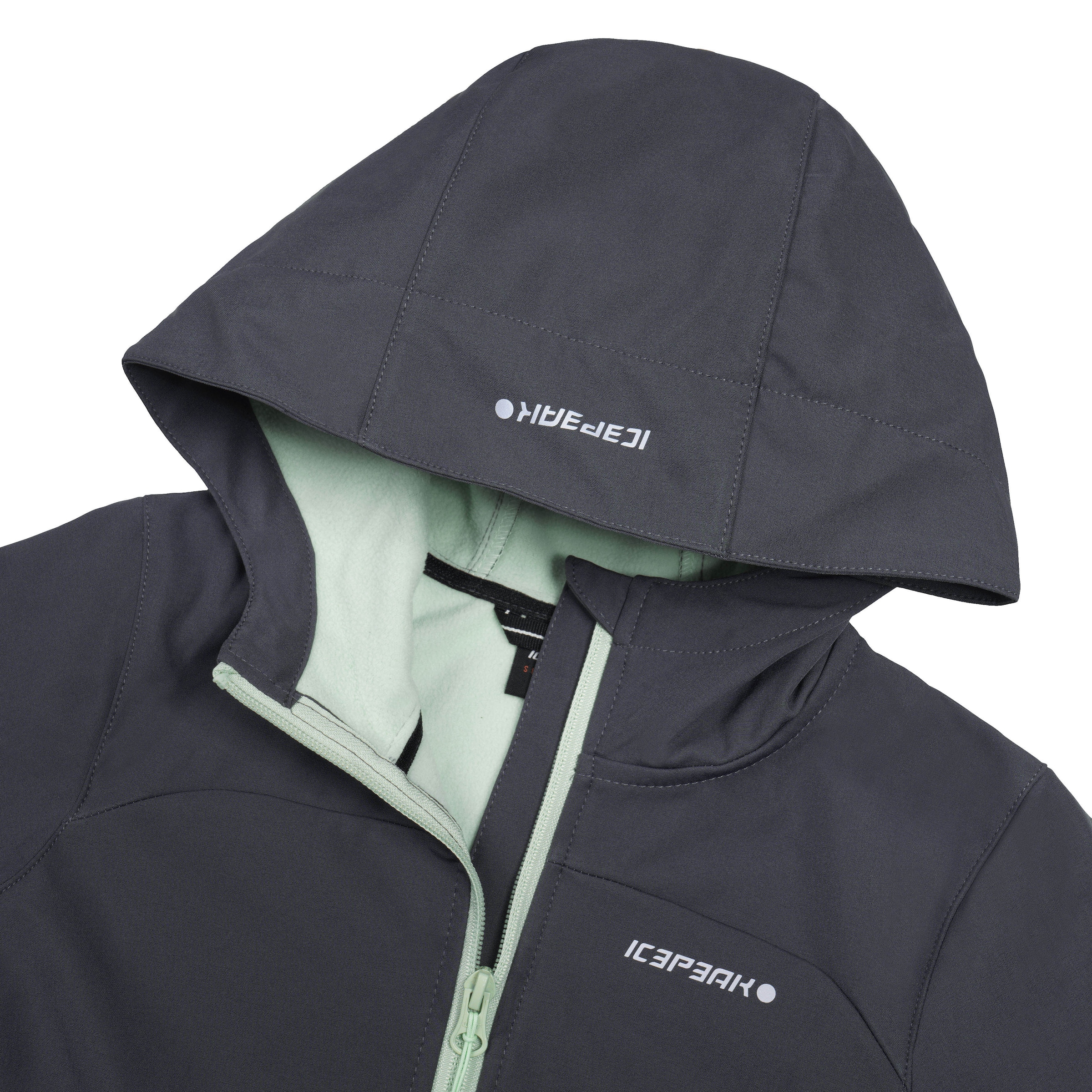 Icepeak Softshelljacke »SOFTSHELLJACKE KULM - für Kinder«, mit Kapuze