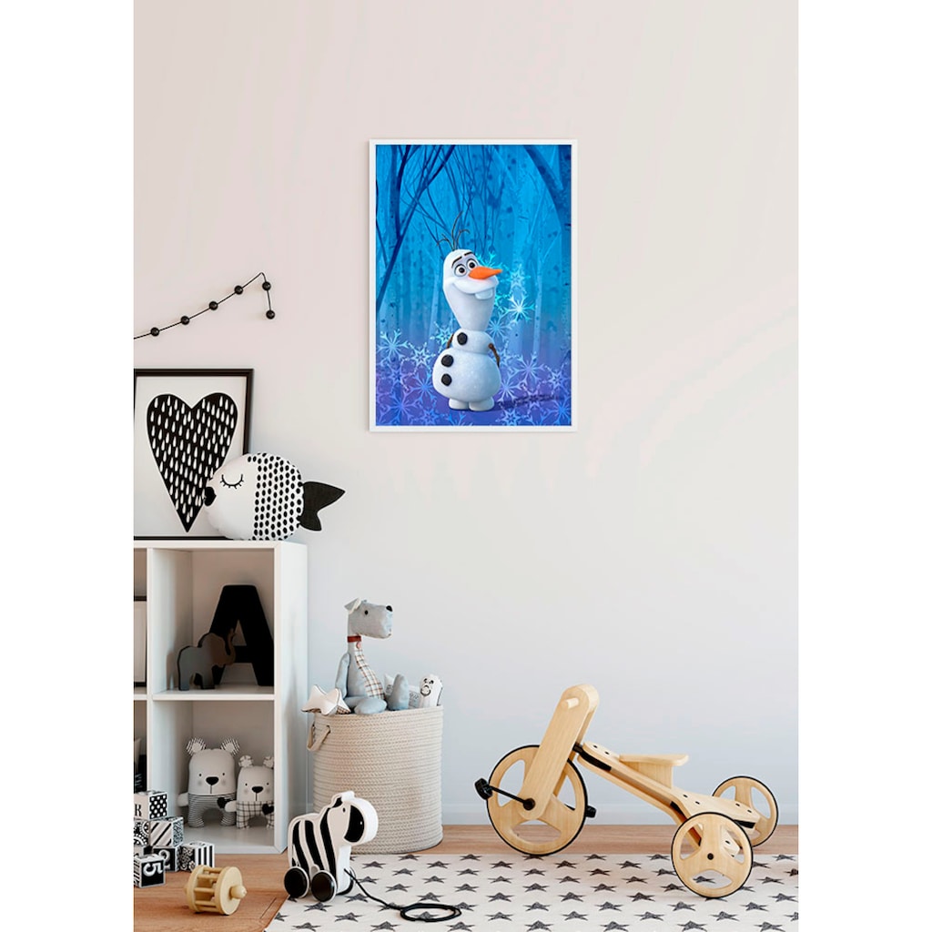 Komar Poster »Frozen Olaf Crystal«, Disney, (1 St.)