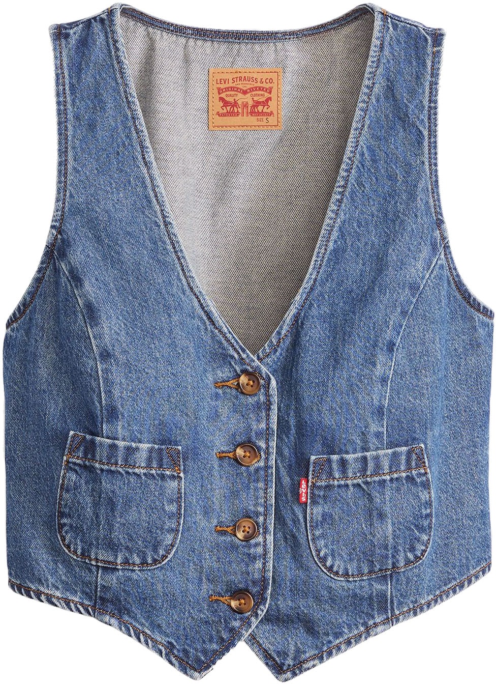 Levi's® Jeansweste »TAILORED VEST DENIM«