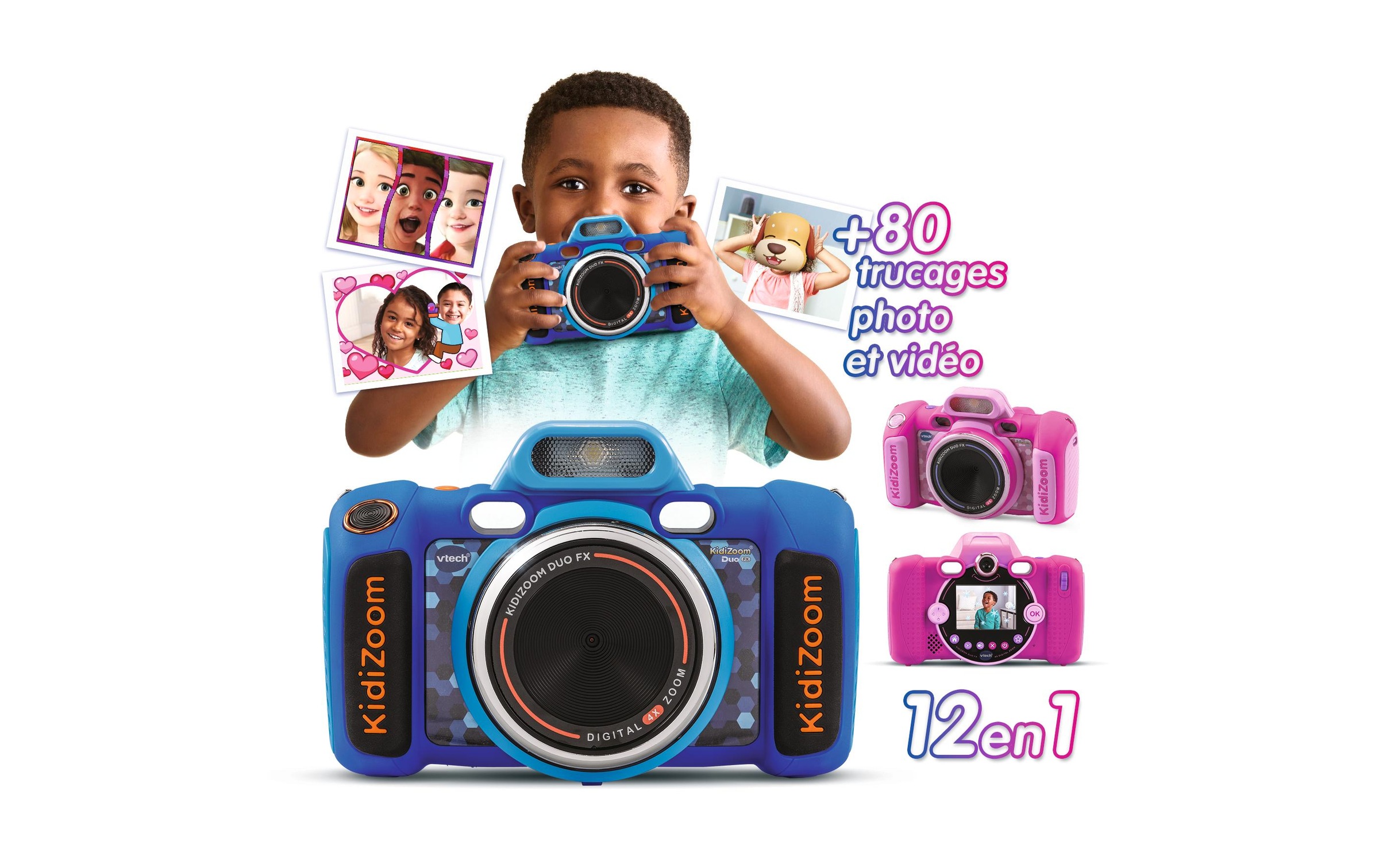 Vtech® Kinderkamera »Kidizoom Duo FX -FR- Blau«