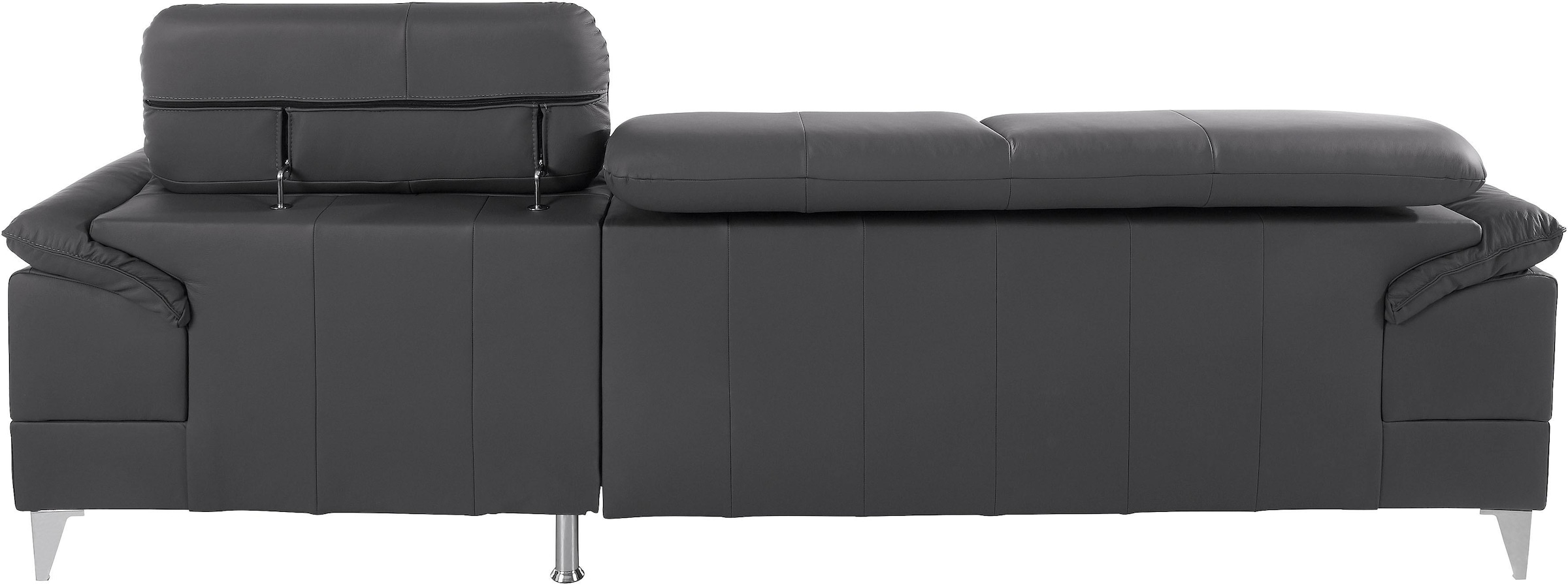 COTTA Ecksofa »Caluso L-Form«, mit Kopfteilverstellung, wahlweise mit Bettfunktion & Bettkasten