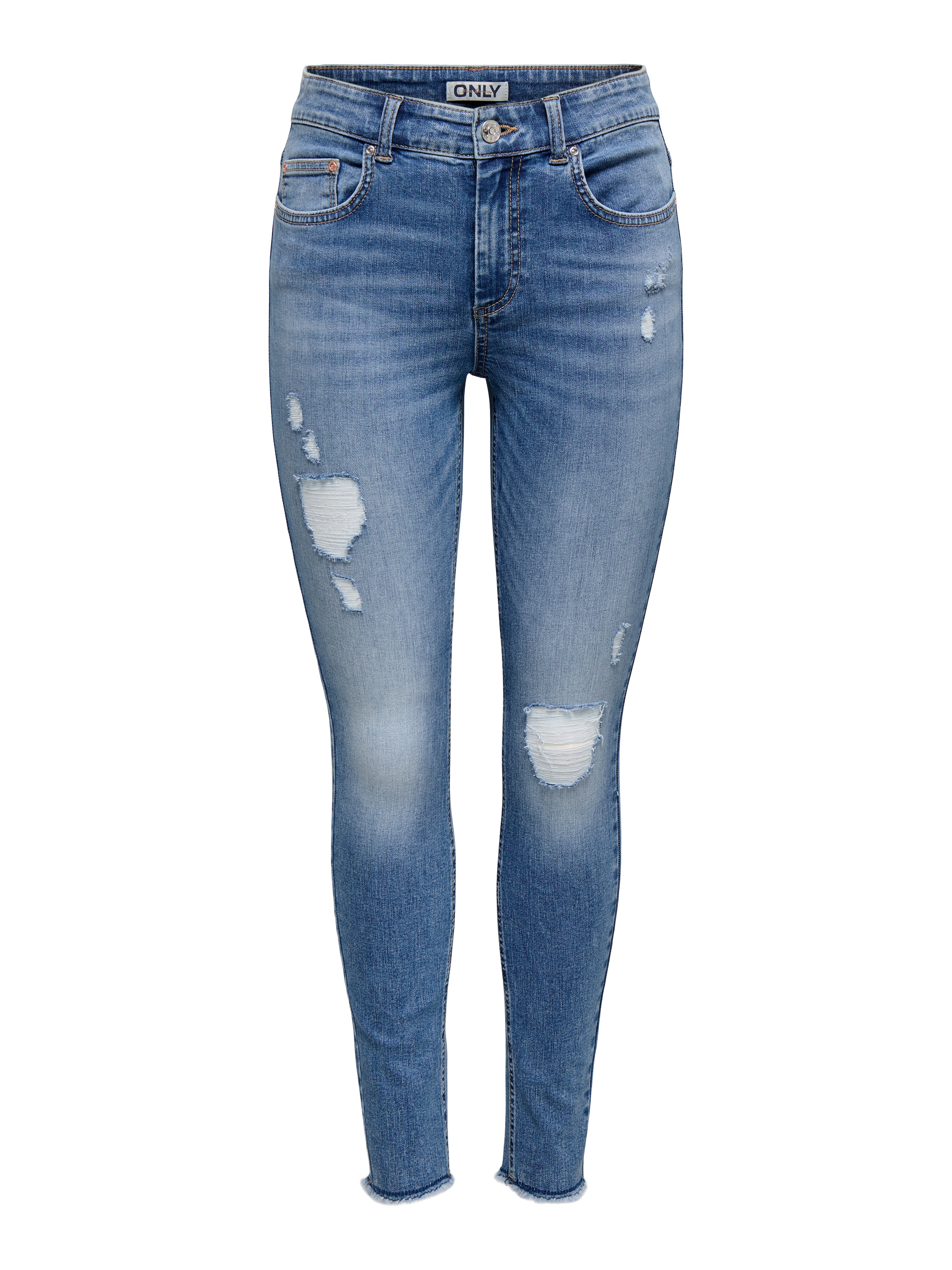 ONLY Skinny-fit-Jeans »ONLBLUSH MID WAIST ANK RW SKINNY DES DNM«