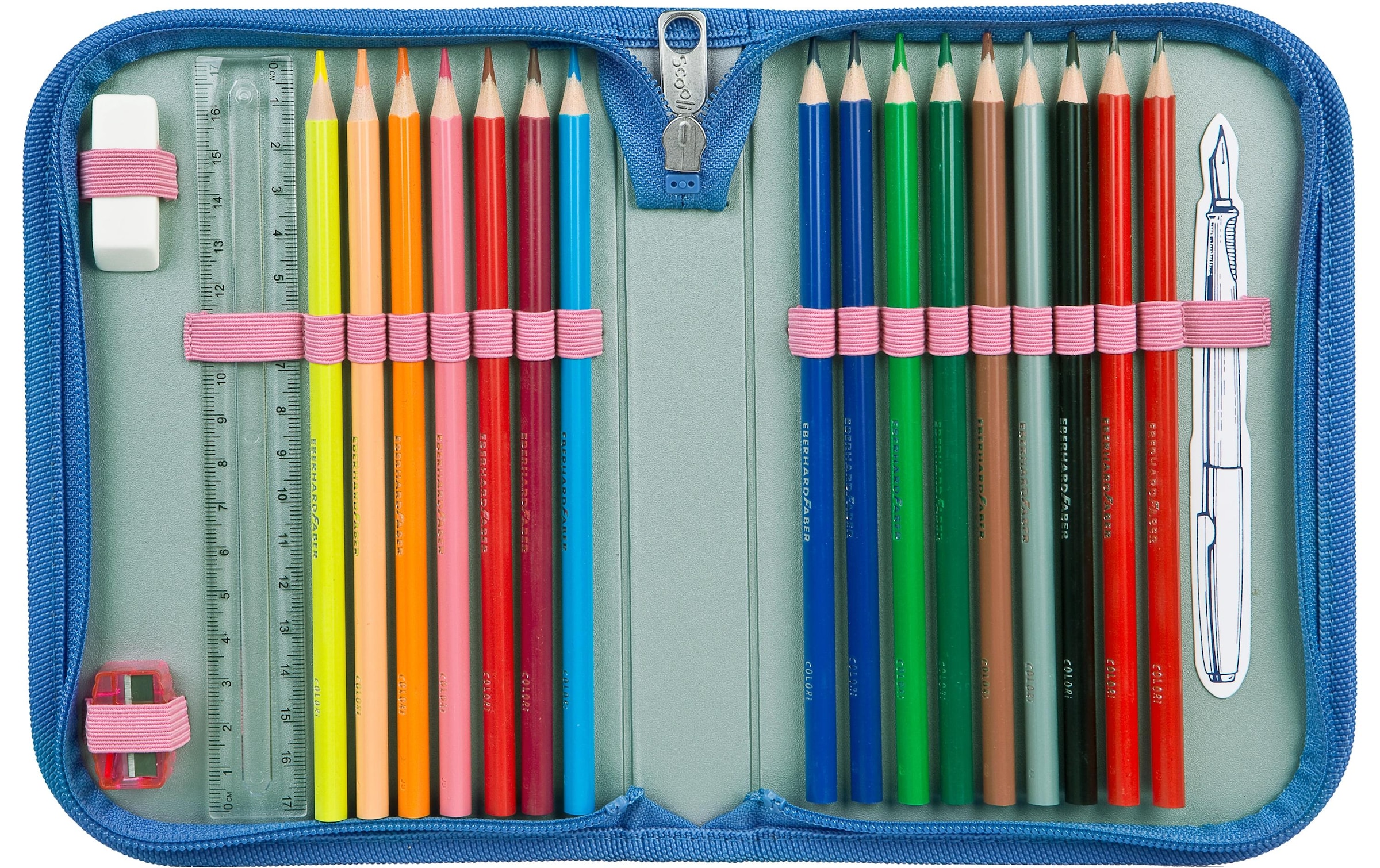 Scooli Schulranzen »5-teilig Lilo & Stitch, 18 l«