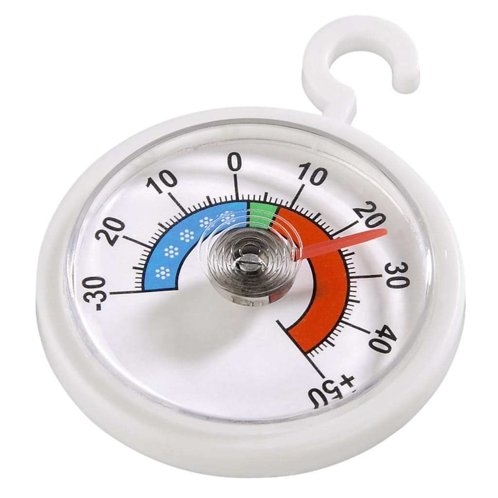 Xavax Kühlschrankthermometer »Gefrierschrankthermometer rund«, Thermometer für Kühlschrank