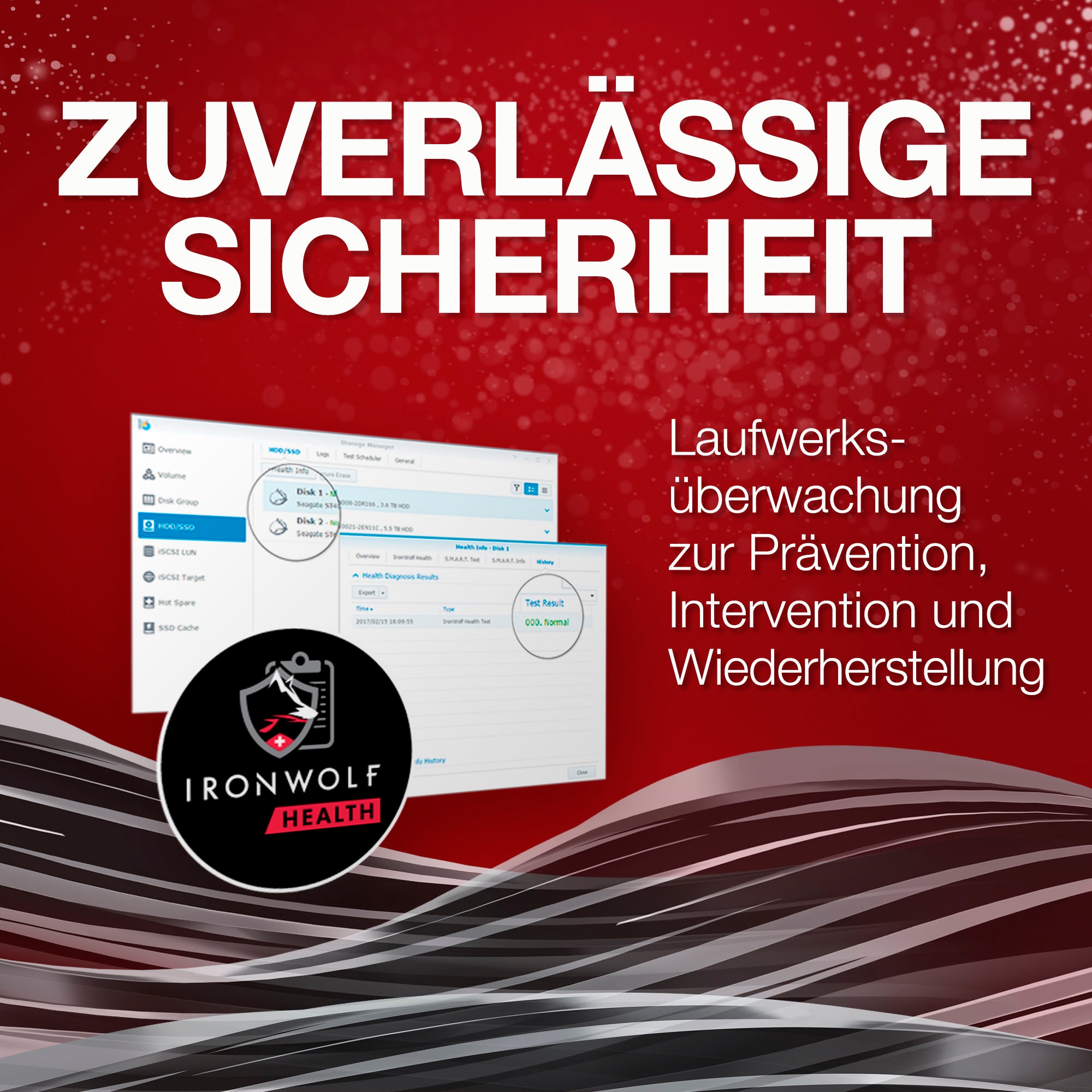 Seagate HDD-Festplatte »IronWolf Pro«, 3,5 Zoll, Anschluss SATA III, Bulk, inkl. 3 Jahre Rescue Data Recovery Services
