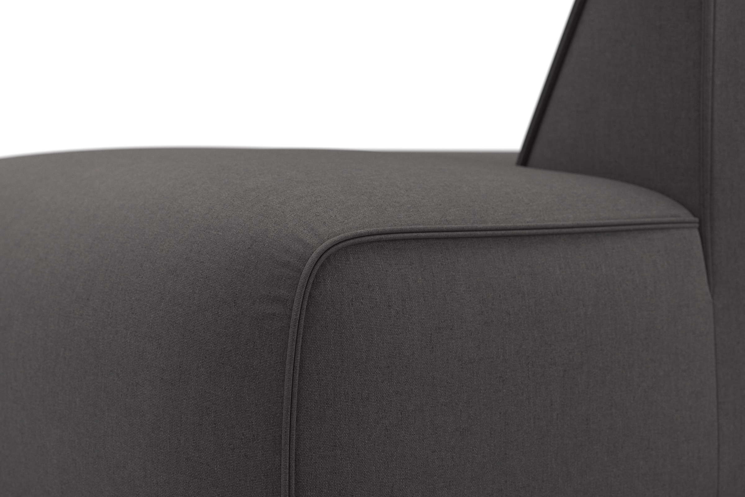 RAUM.ID Ottomane »Merid Chaiselongue, Masse B/T/H: 100/162/70 cm«, als Modul oder separat verwendbar, für individuelle Zusammenstellung