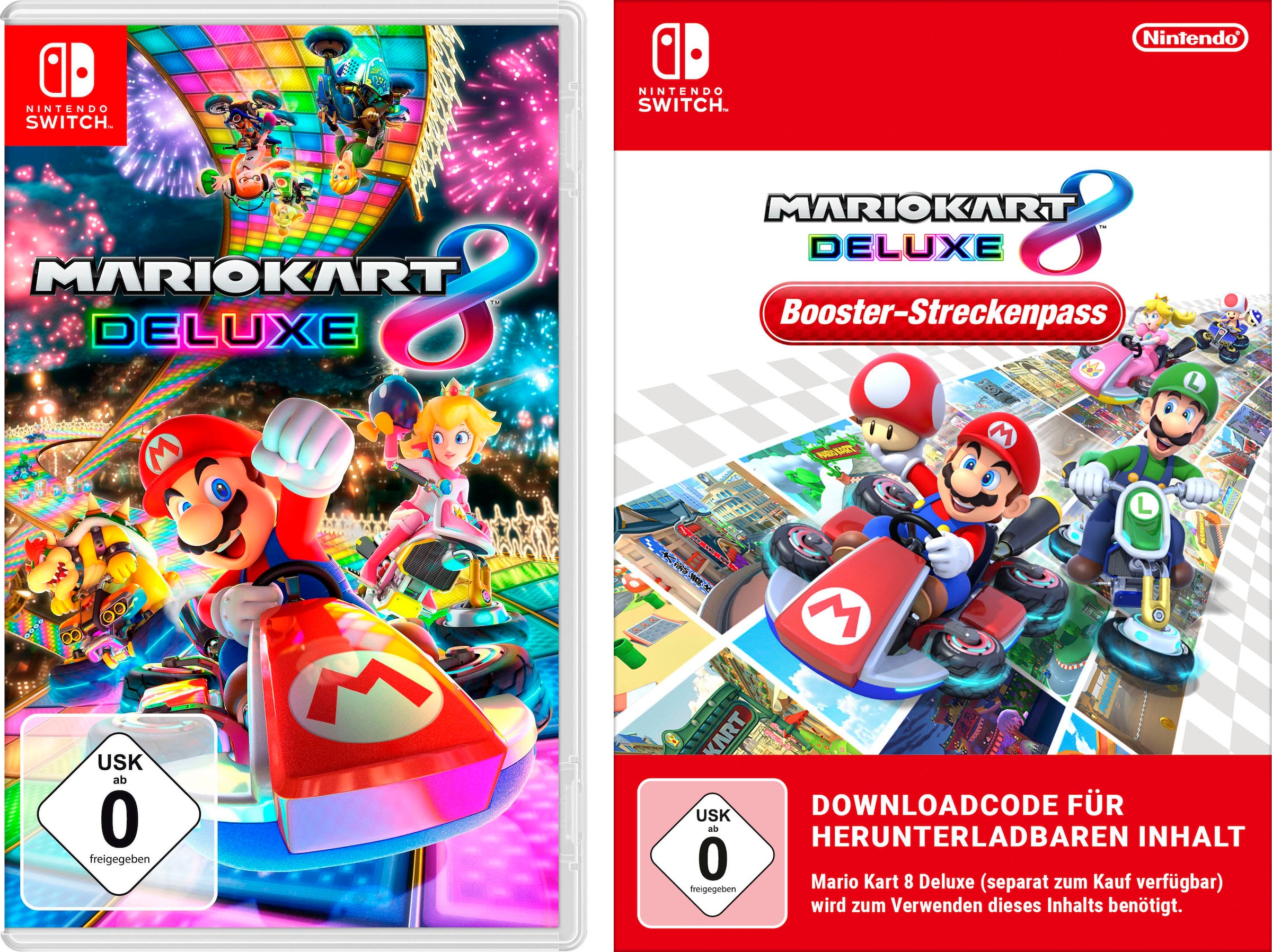 ➥ Nintendo Switch Spielesoftware »Mario Kart 8 Deluxe«, Nintendo Switch,  inkl. Booster-Streckenpass jetzt bestellen | Jelmoli-Versand