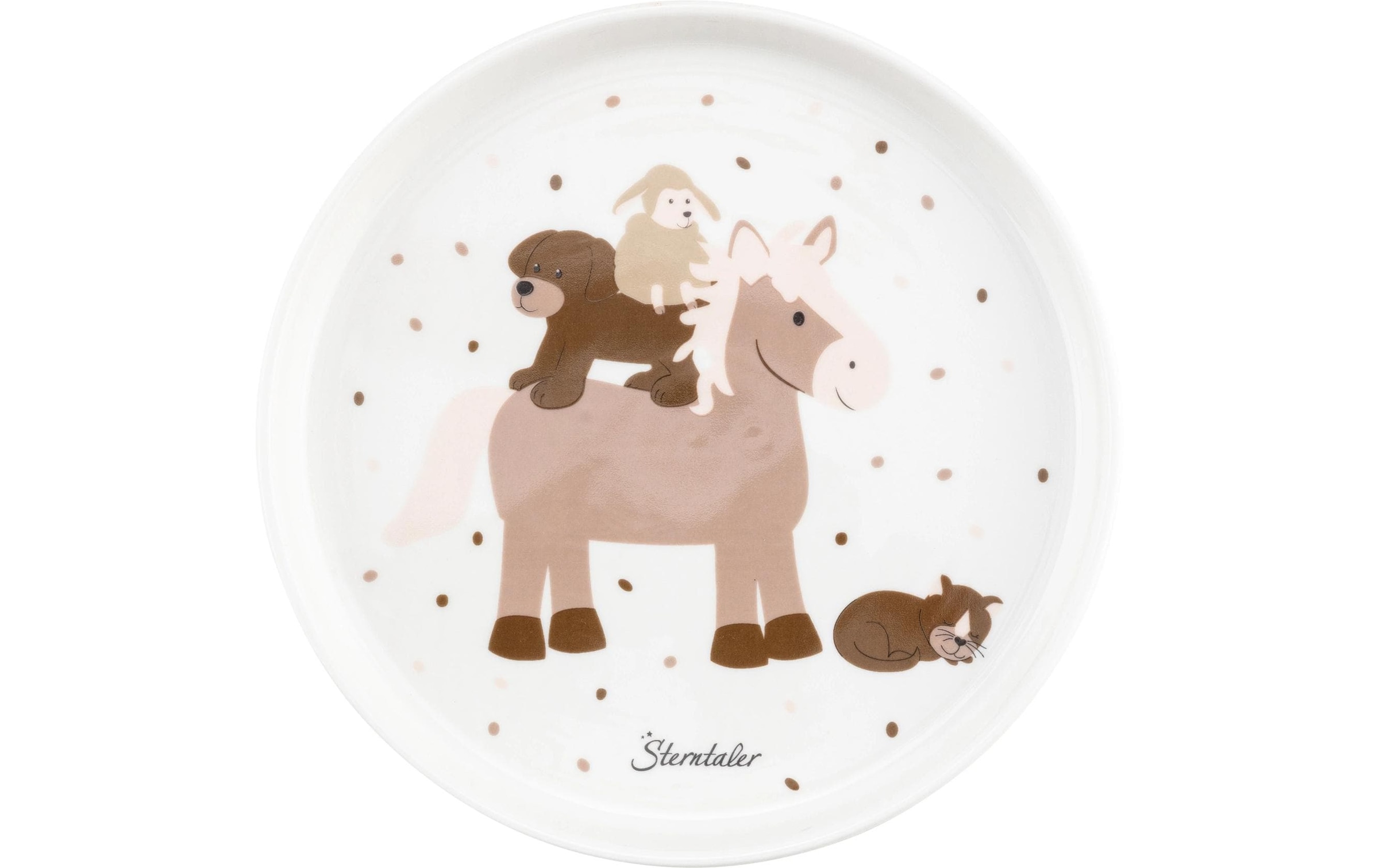 Sterntaler® Kindergeschirr-Set »Porzellan Bauernhof«