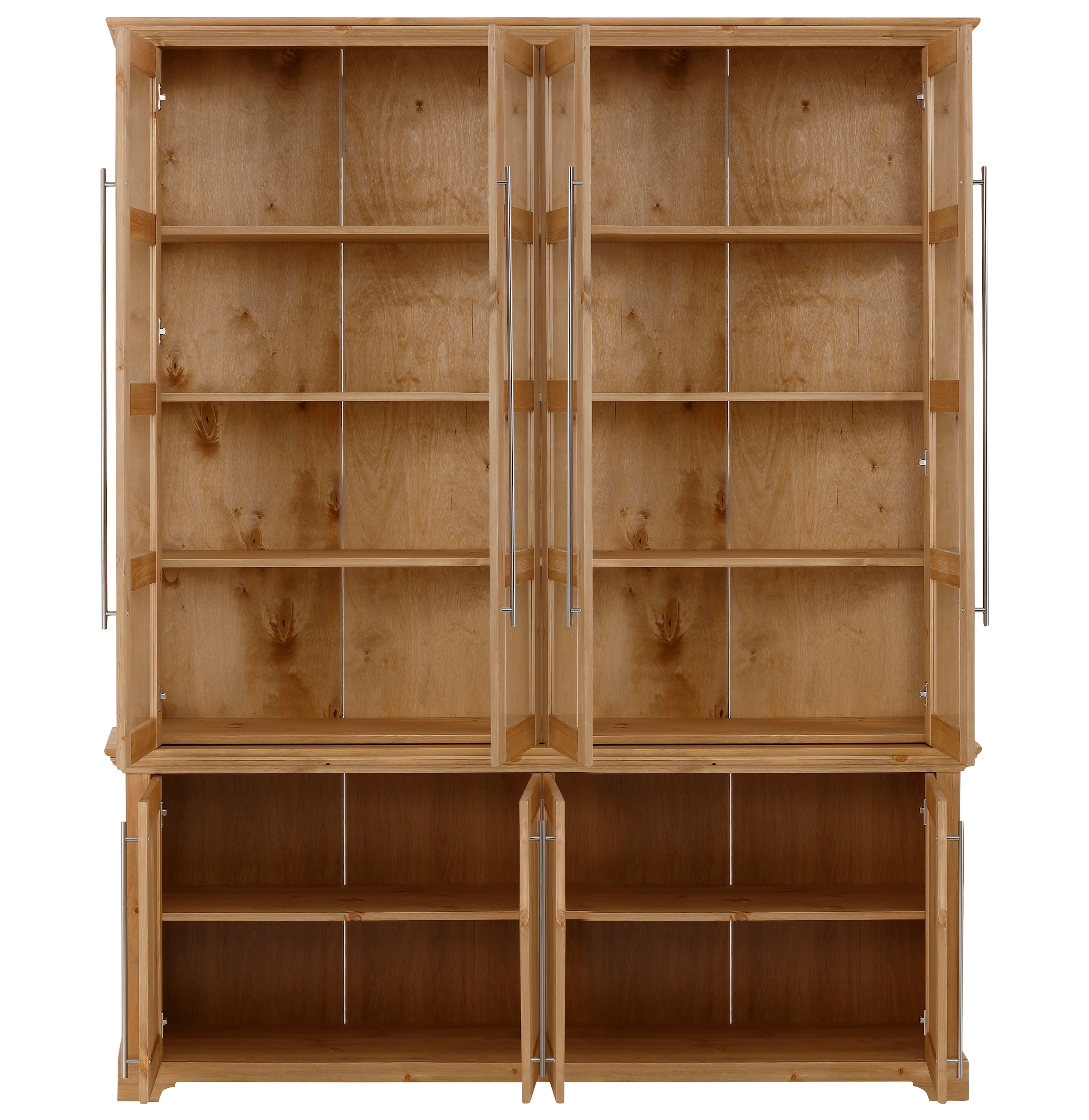 Home affaire Vitrine »Meliss«, aus massiver Kiefer, FSC® zertifiziert, Breite 171 cm