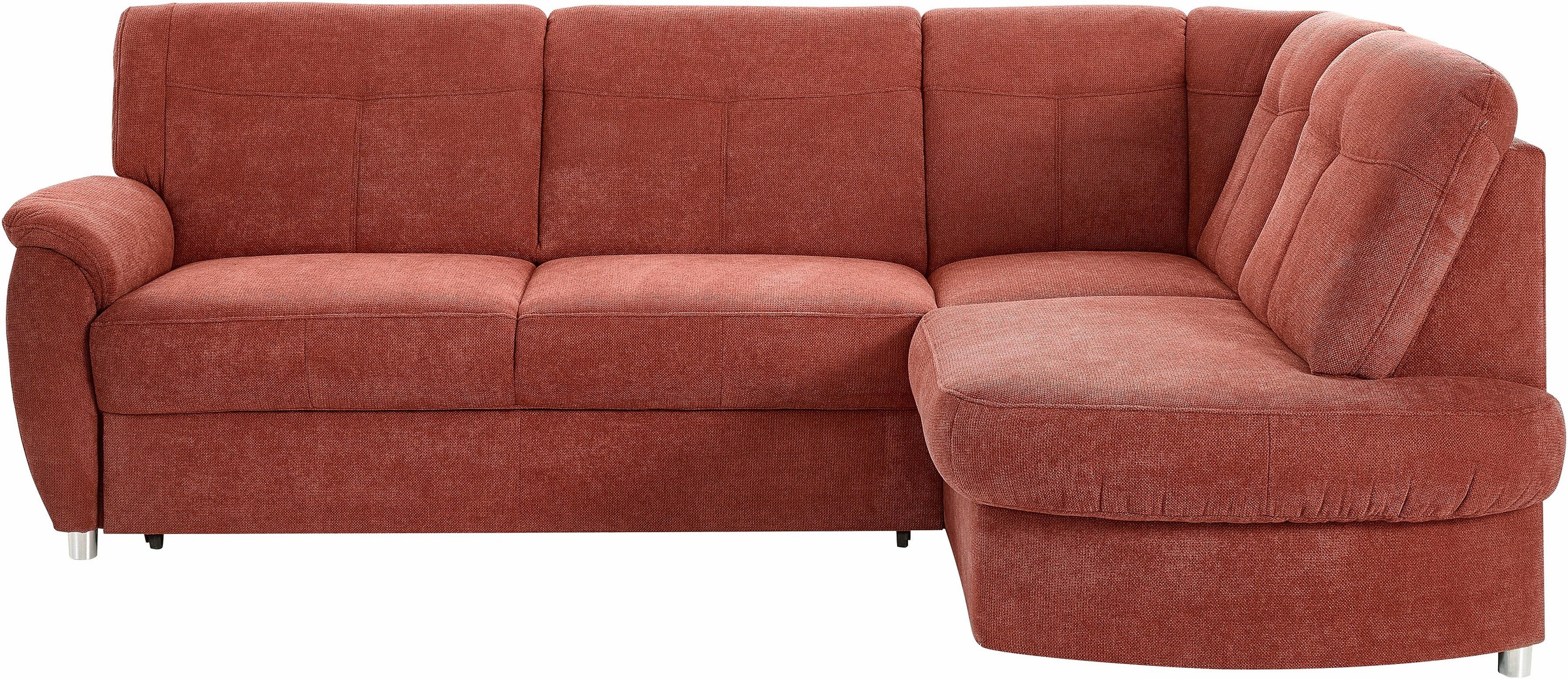 sit&more Ecksofa »Sonoma L-Form«, wahlweise mit Bettfunktion und Bettkasten