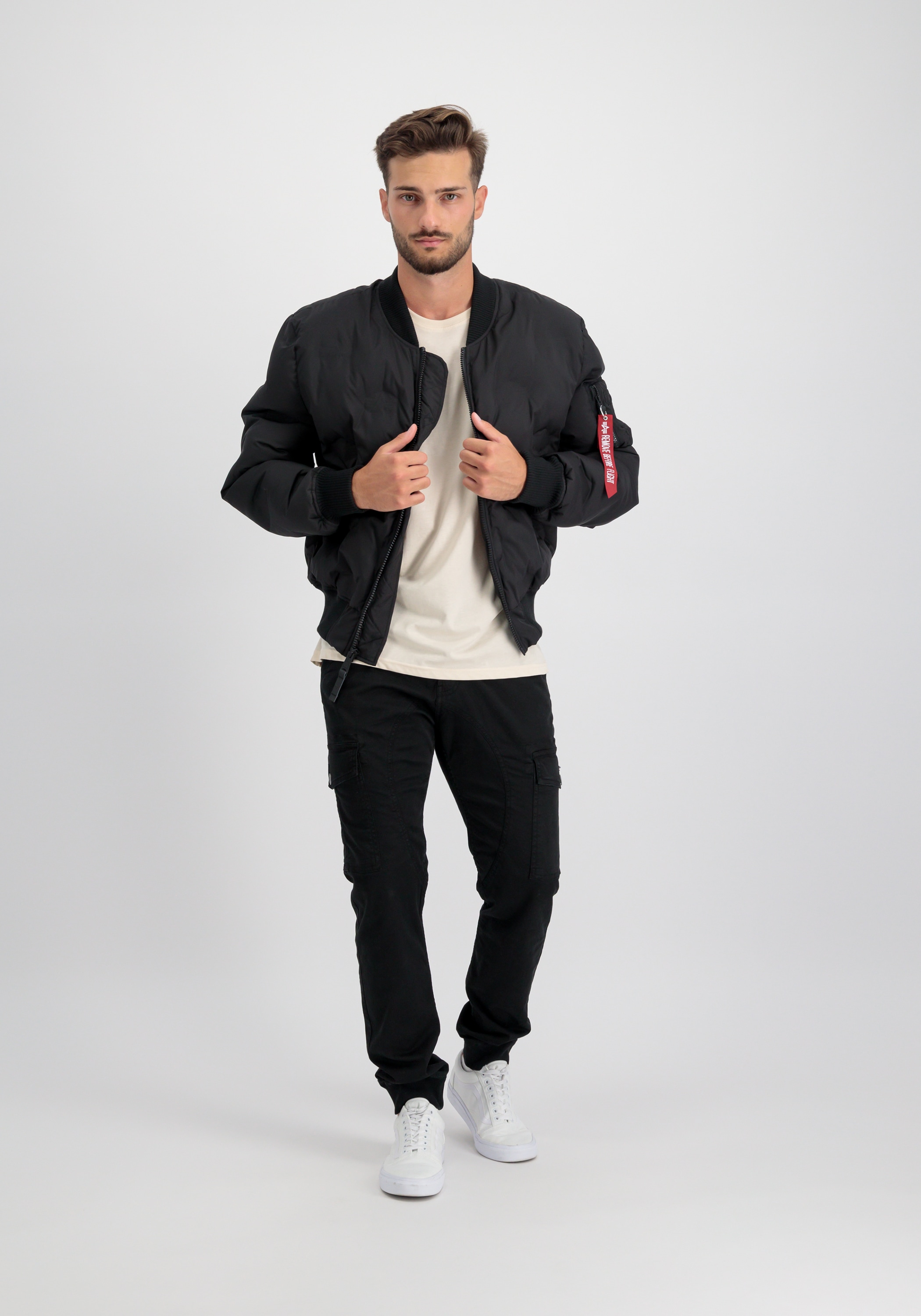 Alpha Industries Winterjacke »MA-1 Emb. Logo Puffer Winterjacke«
