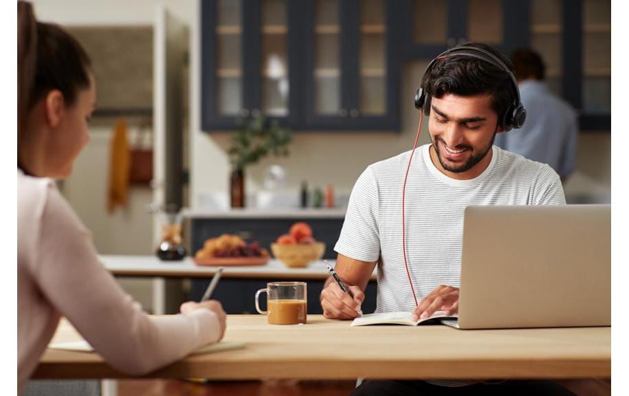 Plantronics Headset »Blackwire 7225 USB-C weiss«, Noise-Cancelling