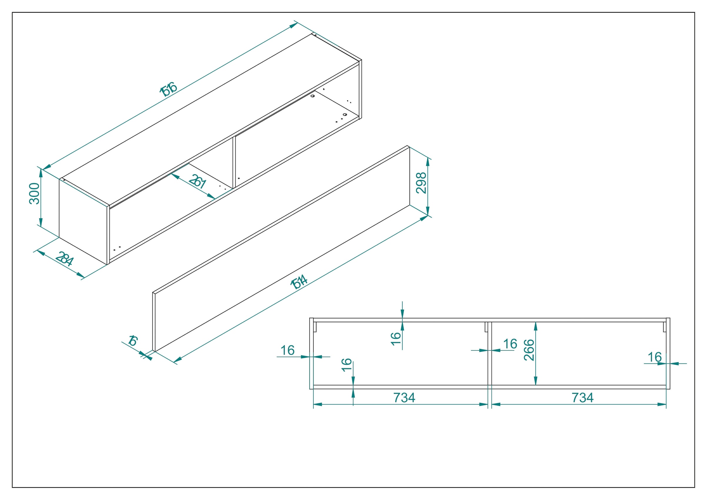 INOSIGN TV-Schrank »LARGO«, Breite ca. 152 cm