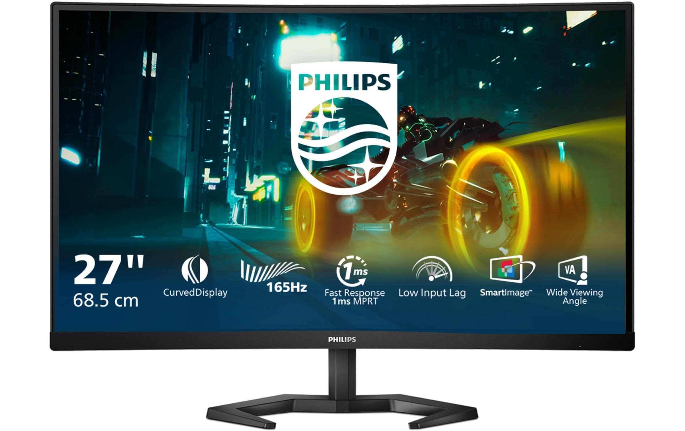 Philips Gaming-Monitor »Philips 27M1C3200VL/00«, 68,31 cm/27 Zoll, 1920 x 1080 px, Full HD, 4 ms Reaktionszeit, 165 Hz