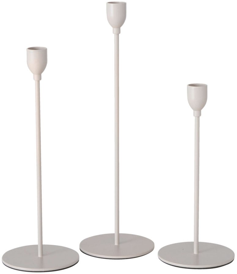 online unterschiedlichen BOLTZE kaufen Kerzenhalter | Jelmoli-Versand Höhen (Set, in St.), Weihnachtsdeko«, Eisen, aus 3 »Malte,