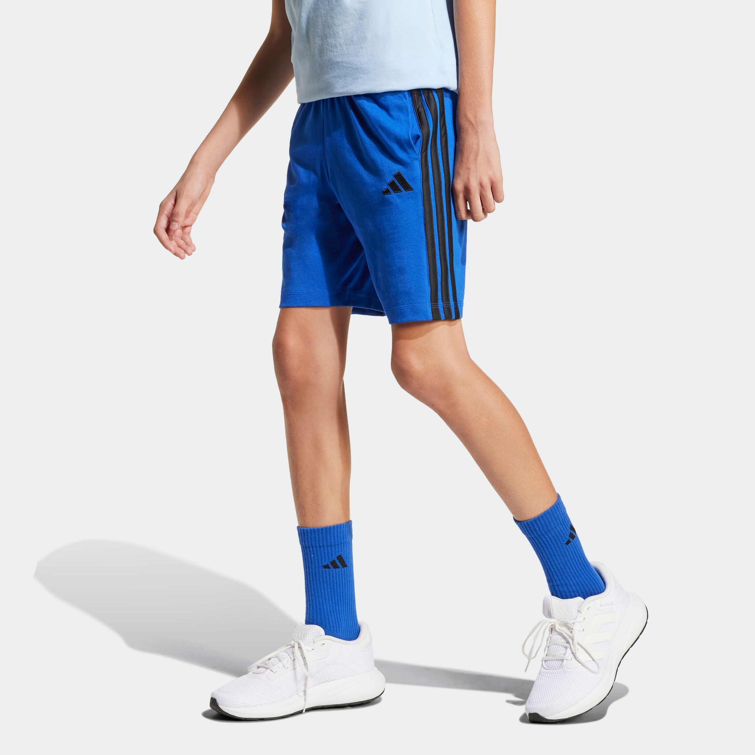adidas Sportswear Shorts »J 3S KN SH 210« sportlicher Stil, für Kinder, aus Baumwolle, atmungsaktiv