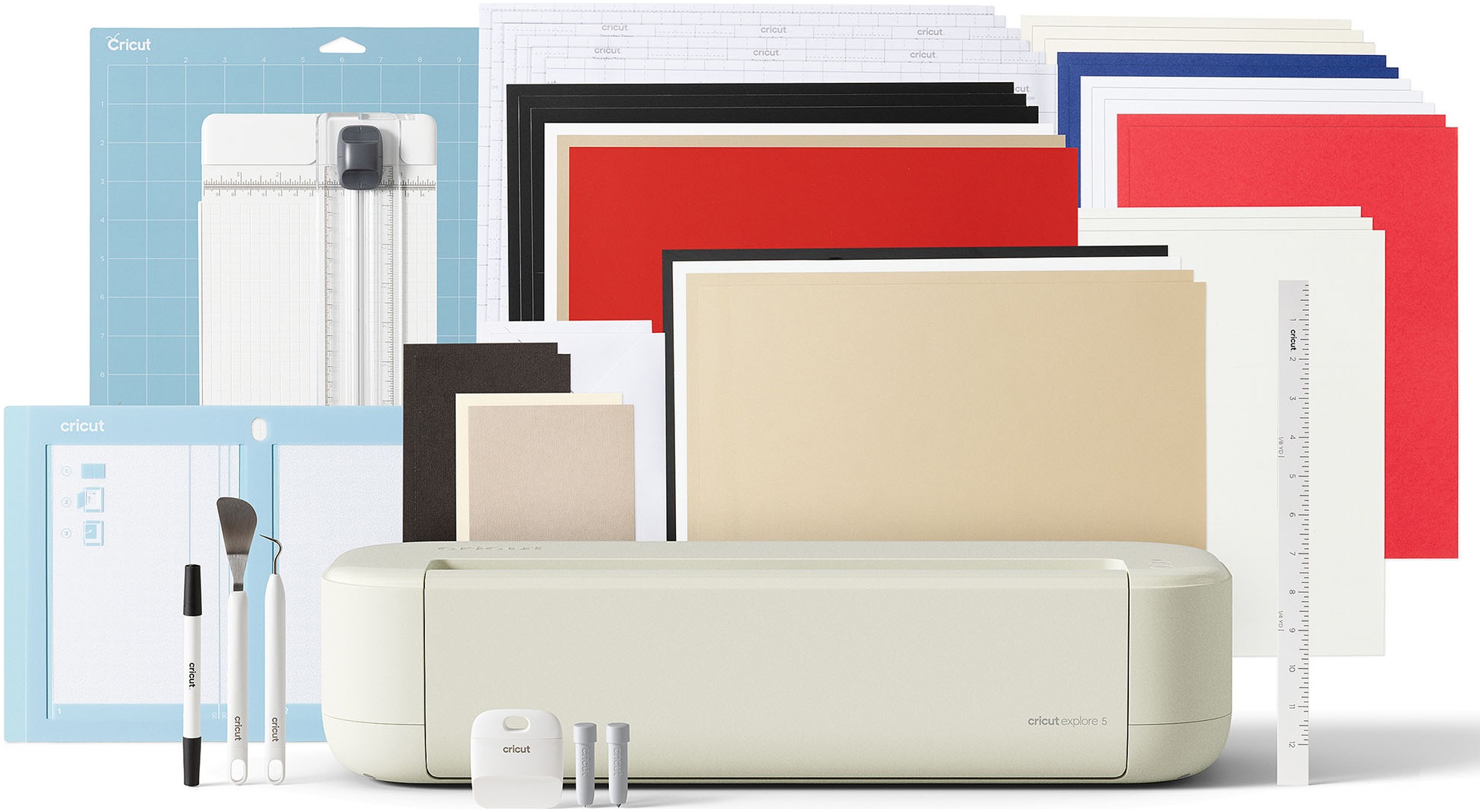Cricut Schneideplotter "Explore™ 5 + Essential-Bundle"