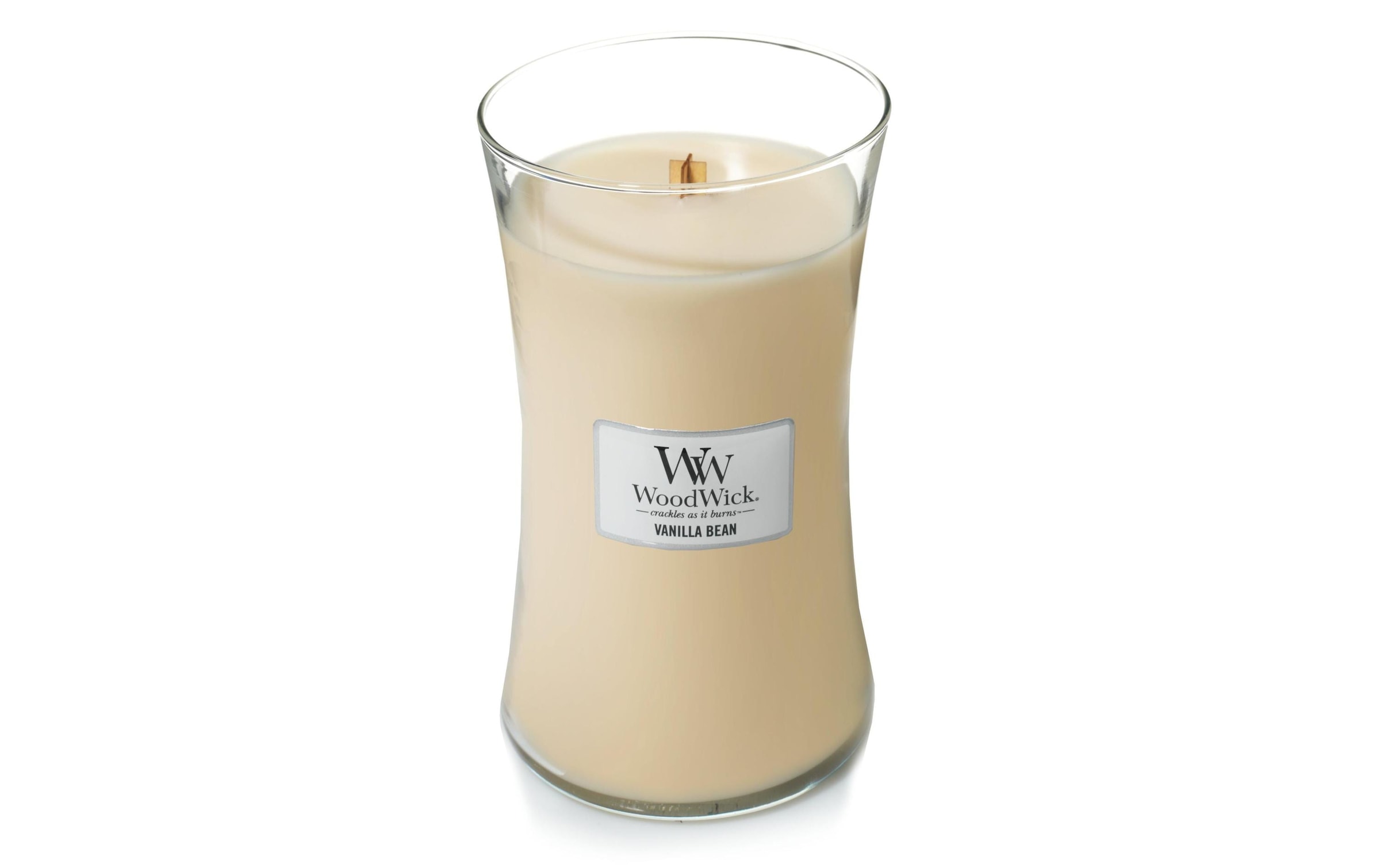 Woodwick Duftkerze »Vanille Bean Medium Jar«