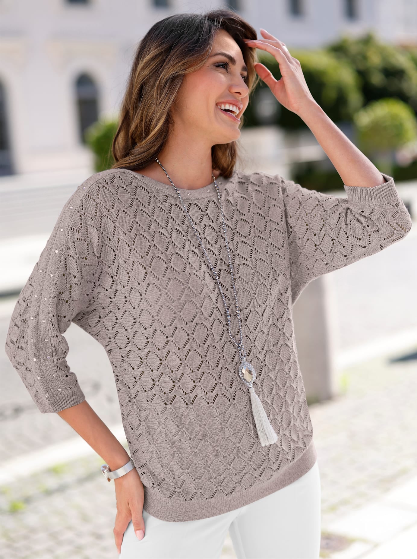 Lady Ajourpullover »Ajour-Pullover«