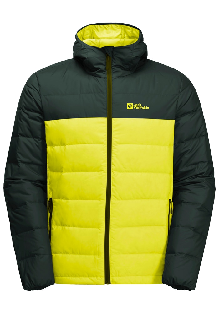 Jack Wolfskin Daunenjacke »ATHER DOWN HOODY M RDS«, mit Kapuze