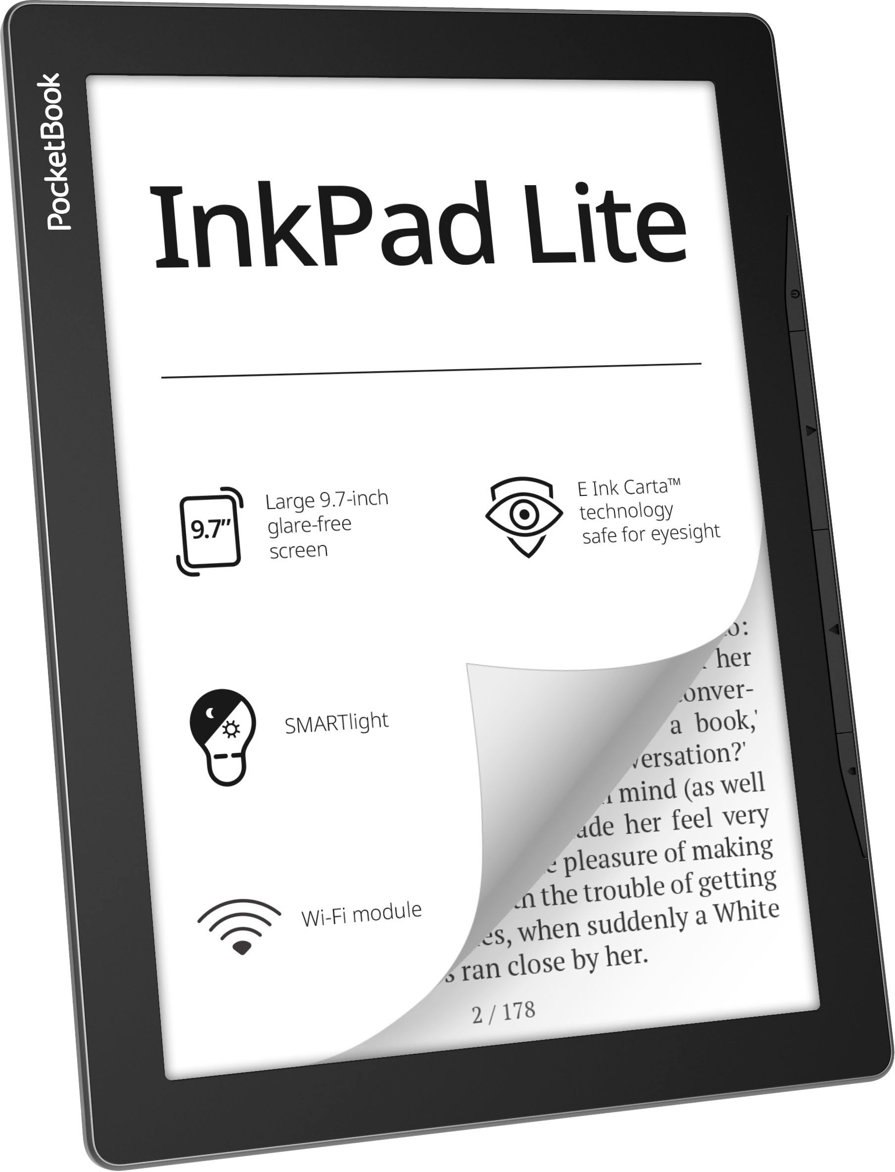 PocketBook E-Book »InkPad Lite«, (24,64 cm / 9,7 Zoll), Linux,)